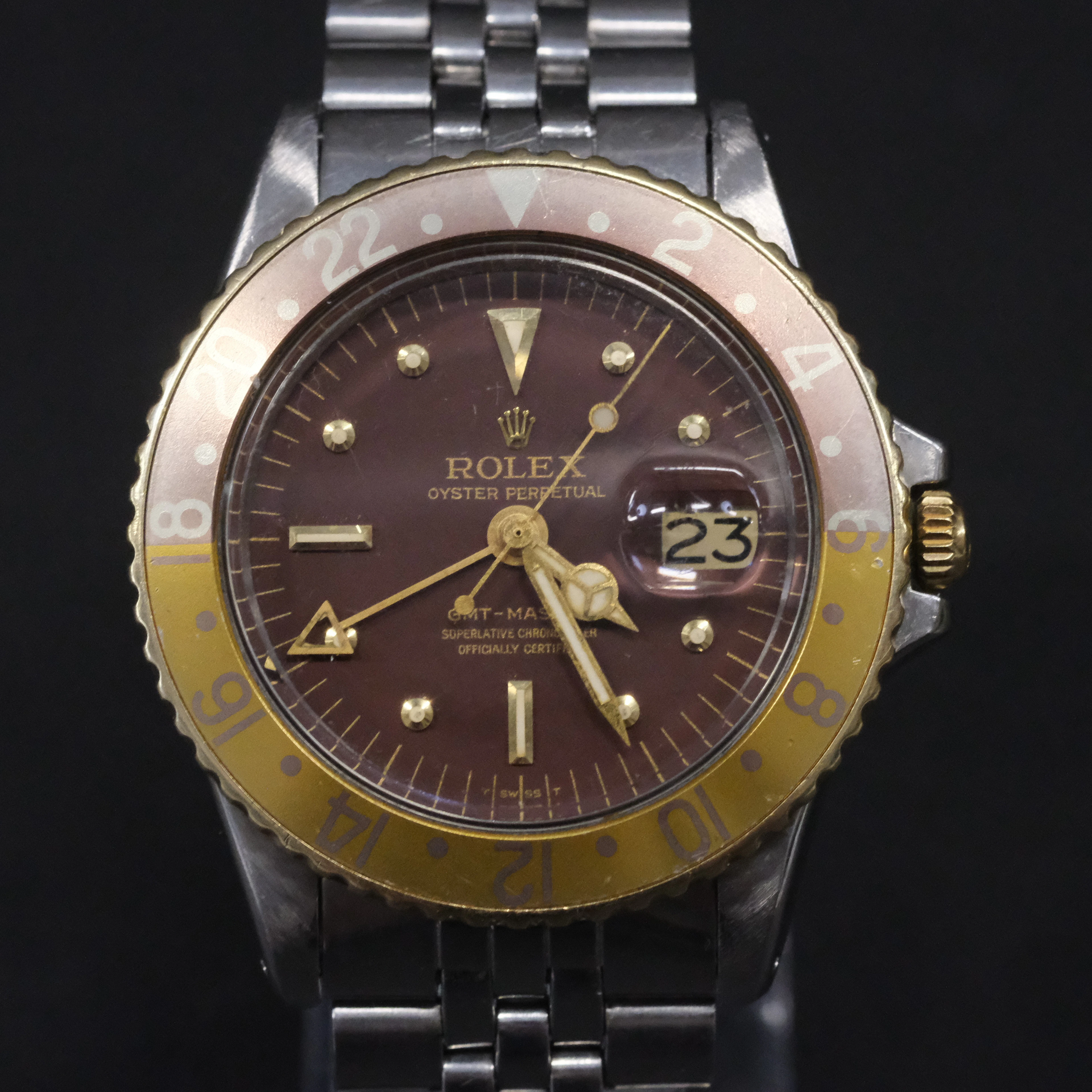 ROLEX, ARMBANDSUR, GMT-MASTER, 1970-TAL.