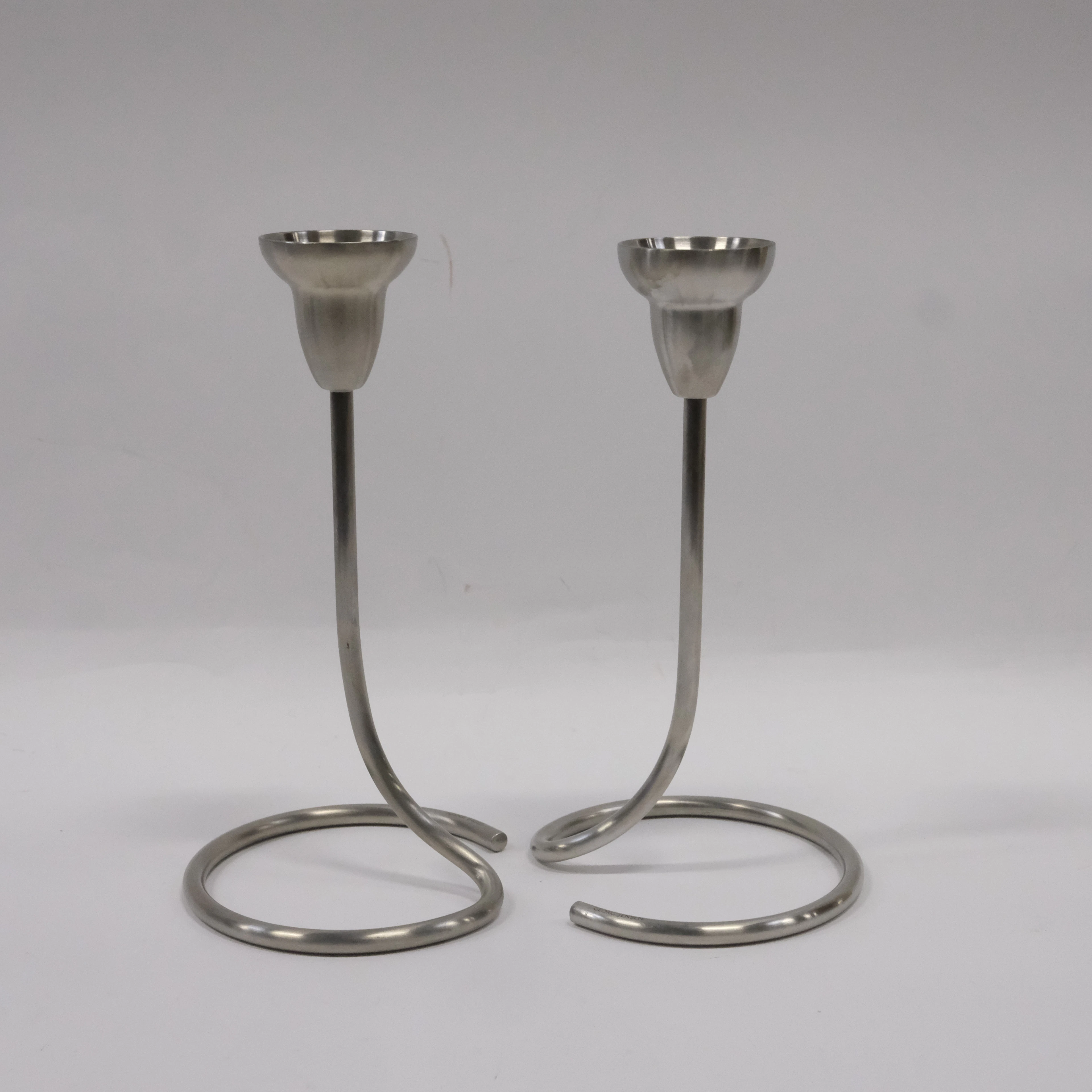 GEORG JENSEN, LJUSSTAKAR, ETT PAR.