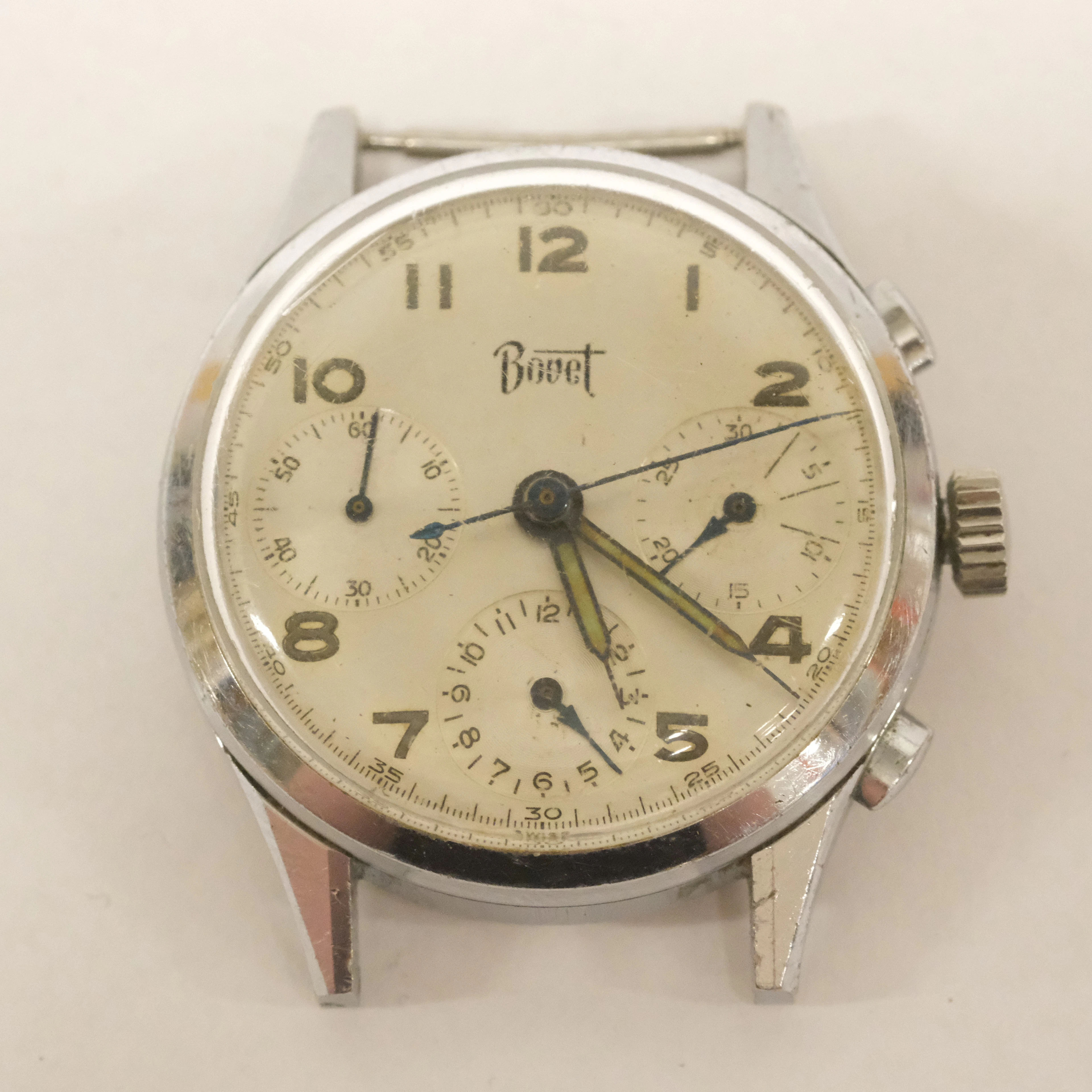 ARMBANDSUR, BOVET, KRONOGRAF.