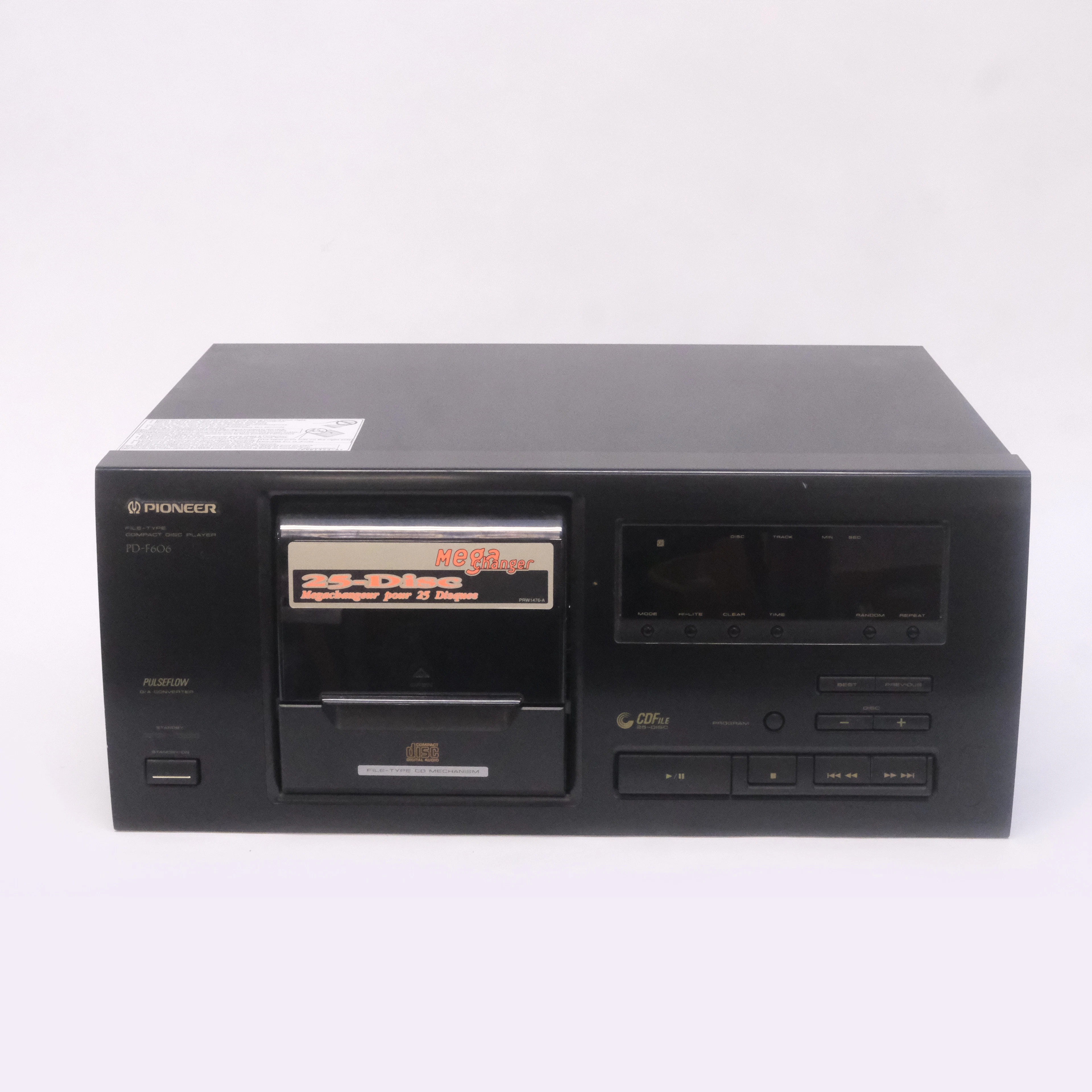 PIONEER, CD-SPELARE.