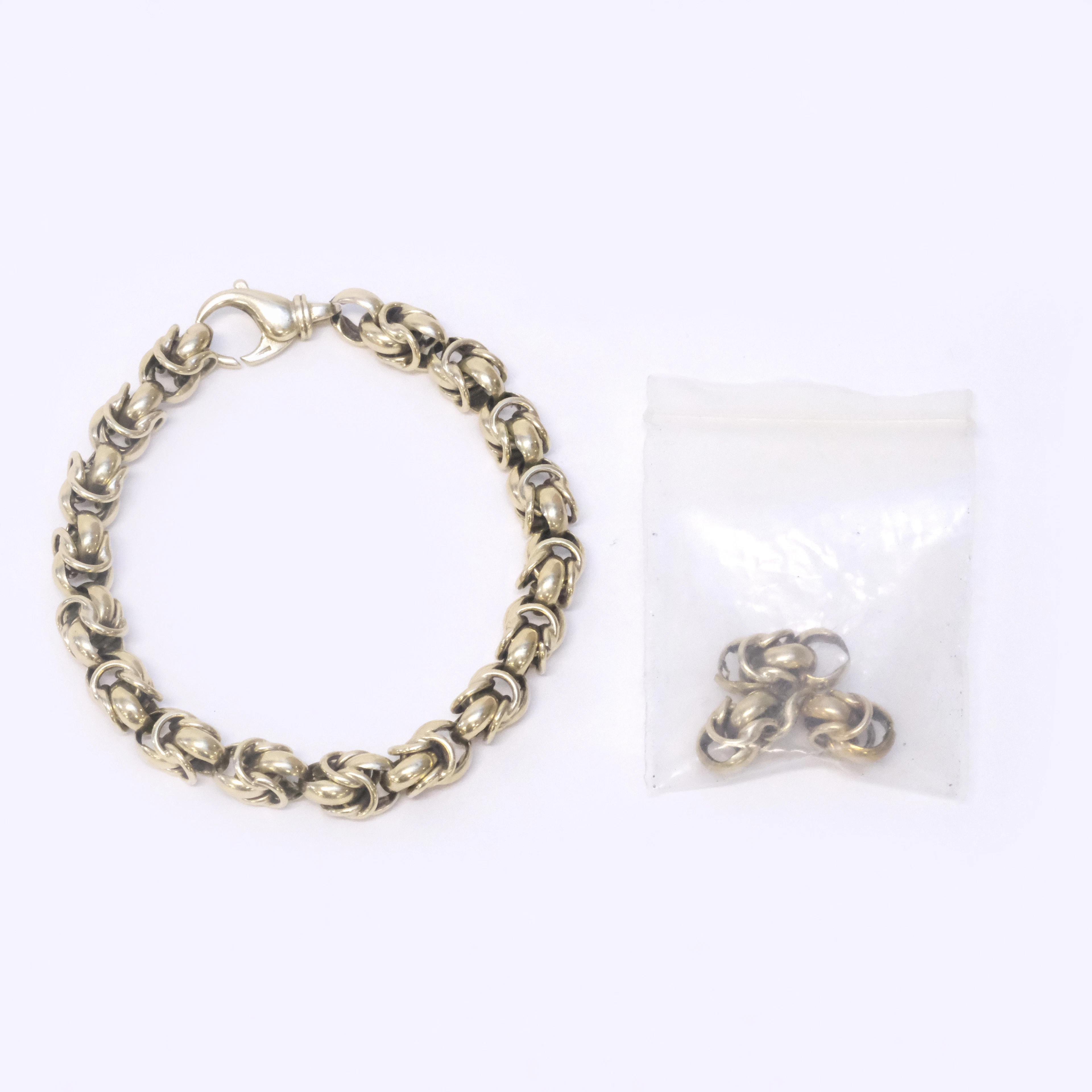 ARMBAND, KEJSARLÄNK, 14K GULD.