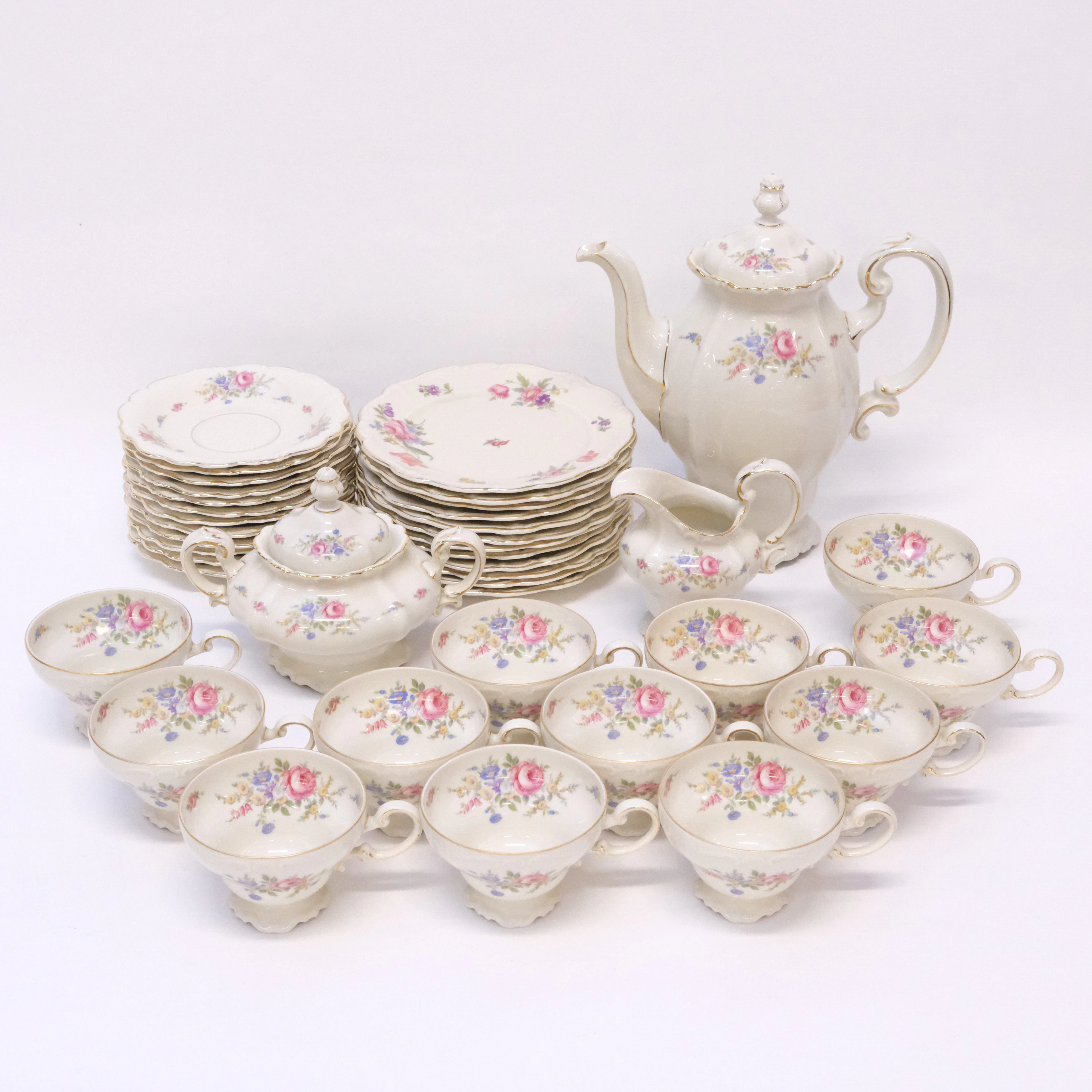 KAFFESERVIS, "POMPADOUR", ROSENTHAL, 39 DELAR.