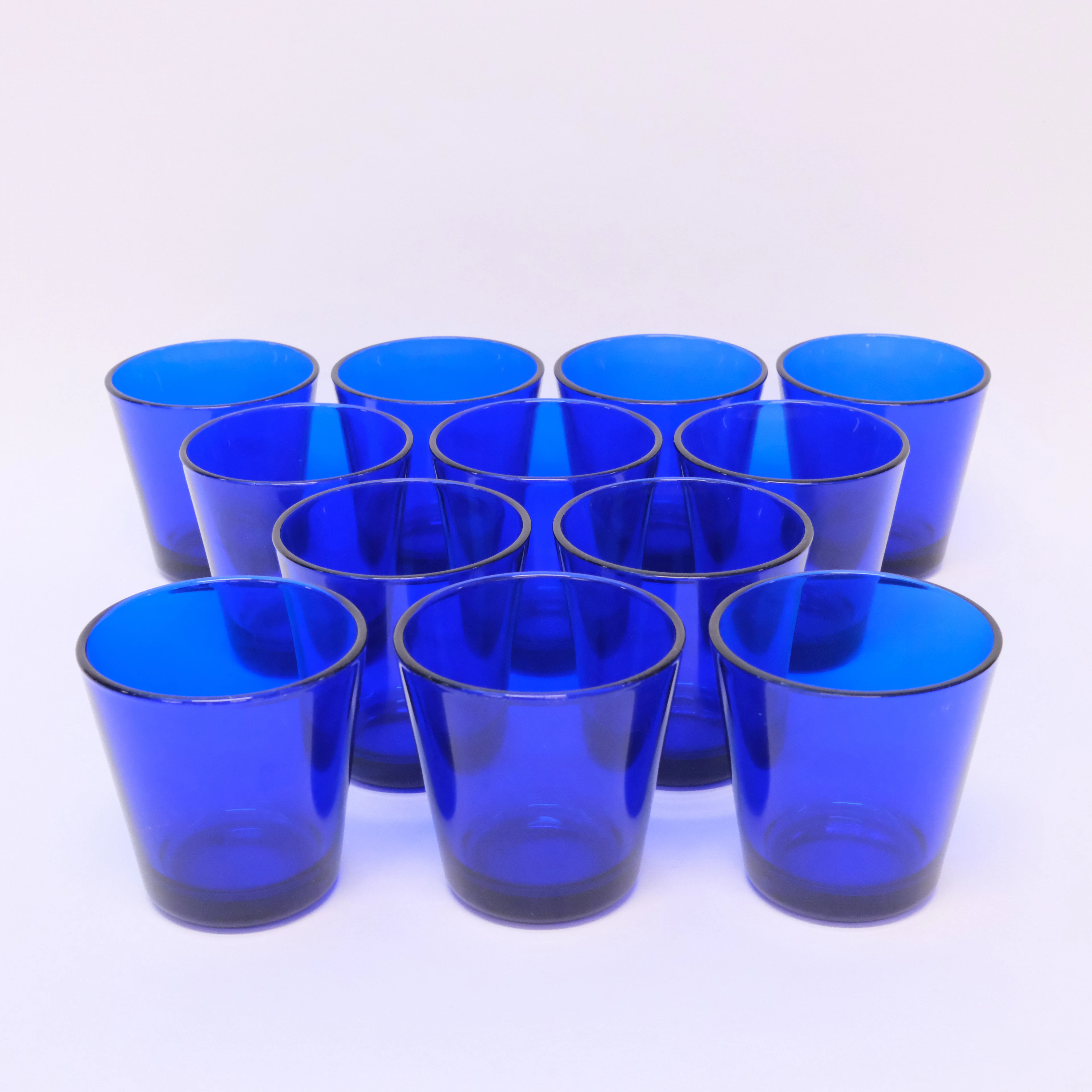 KAJ FRANCK. TOLV GLAS, "KARITO", IITTALA.