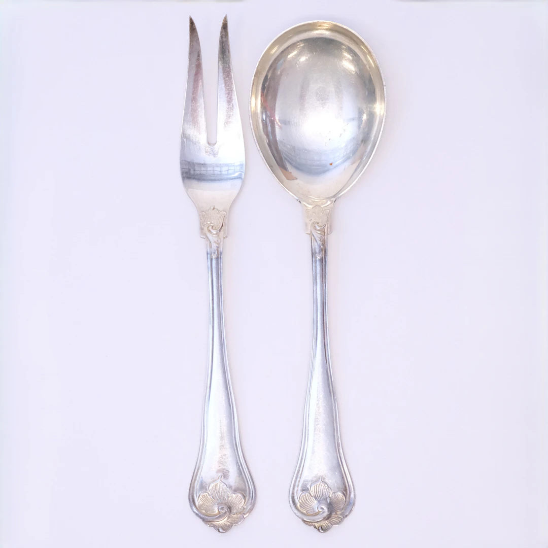 SKED OCH GAFFEL, "SACHSISK", SILVER.