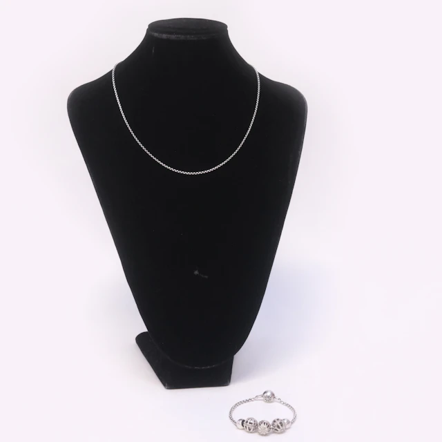 THOMAS SABO, COLLIER SAMT ARMBAND, SILVER.