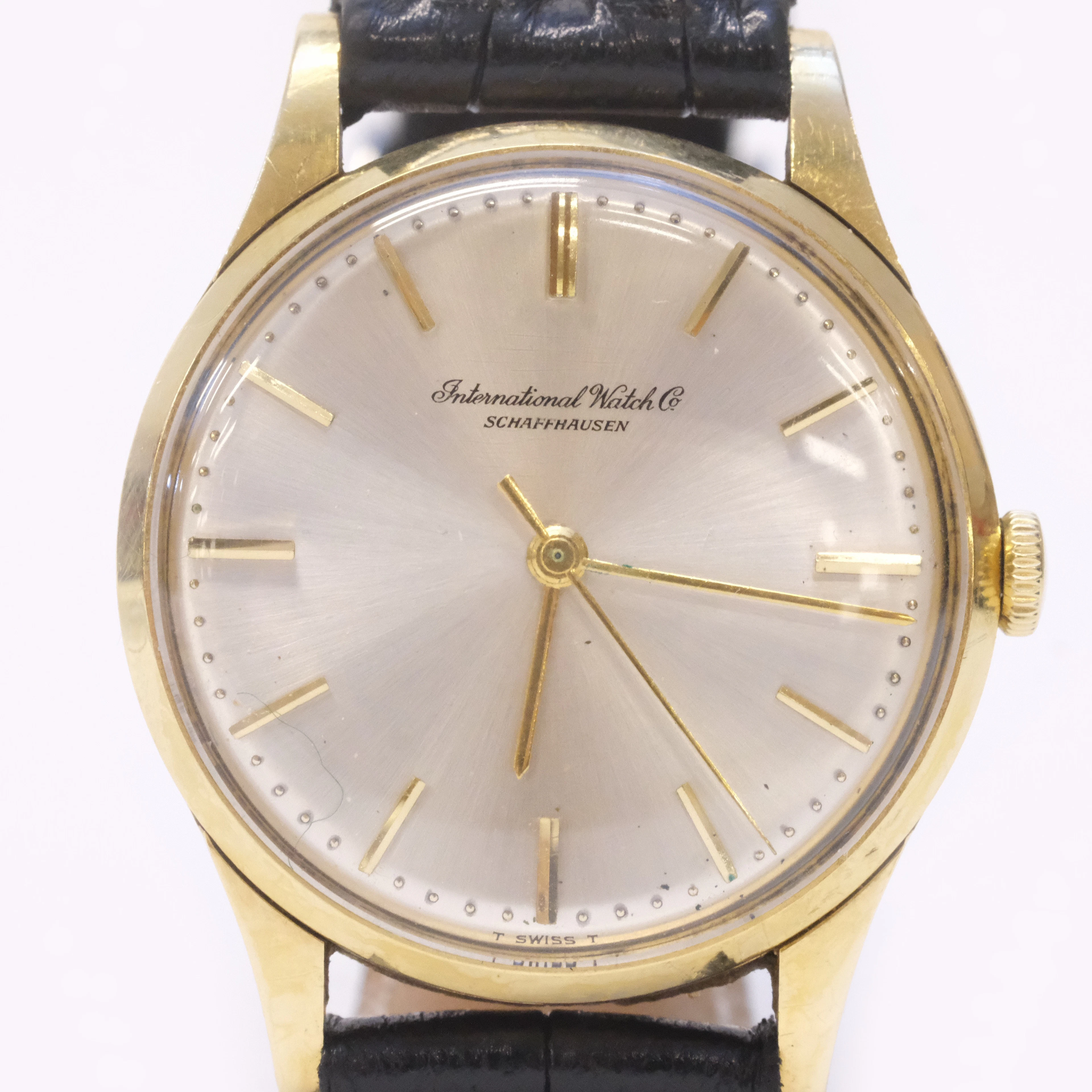 IWC, HERRARMBANDSUR, 18K GULD, INTERNATIONAL WATCH COMPANY, SCHAFFHAUSEN