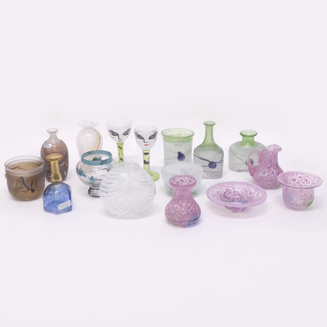 MINIATYRER, KONSTGLAS, BERTIL- OCH ULRICA HYDMAN-VALLIEN, KJELL ENGMAN