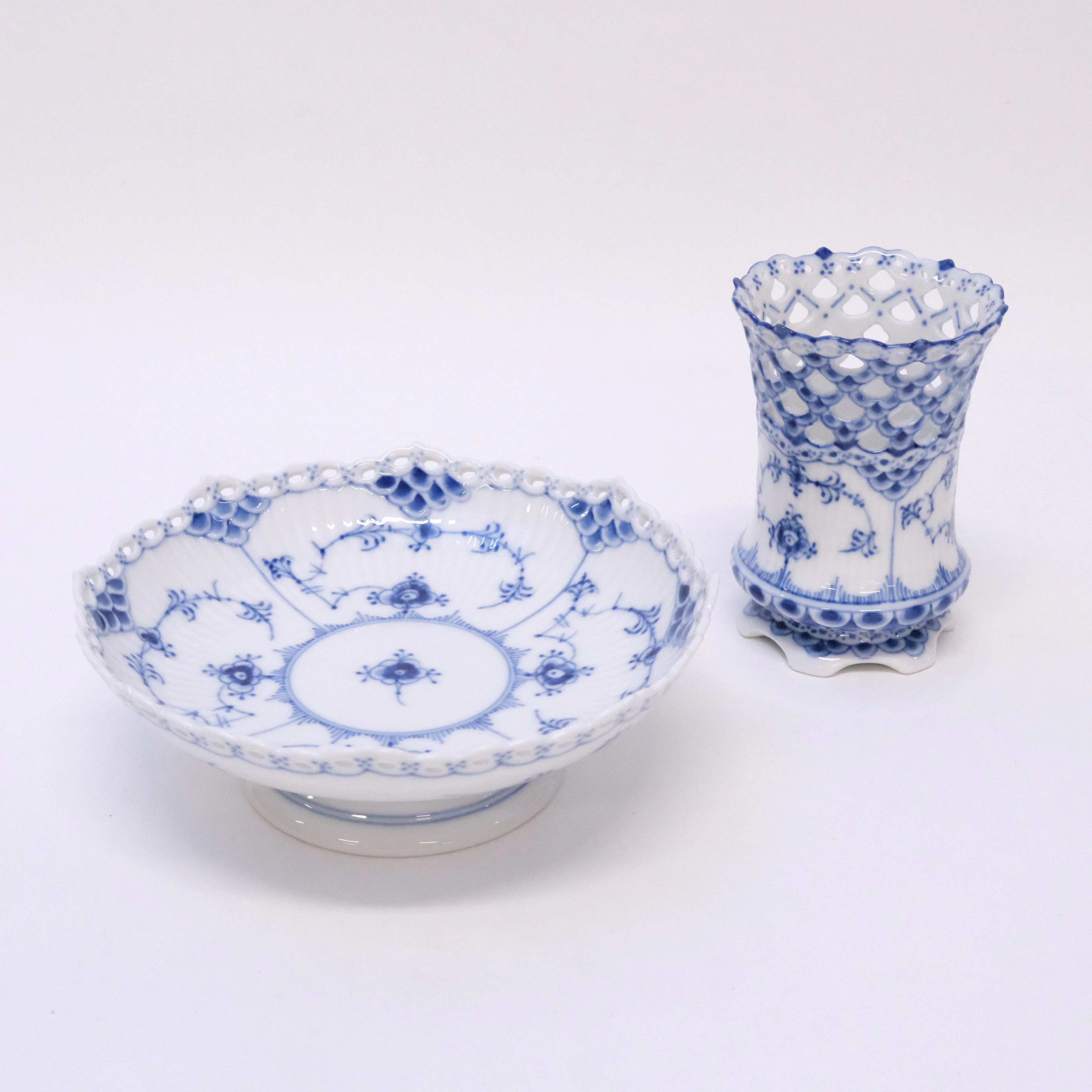 ROYAL COPENHAGEN, VAS OCH FAT MUSSELMALET.