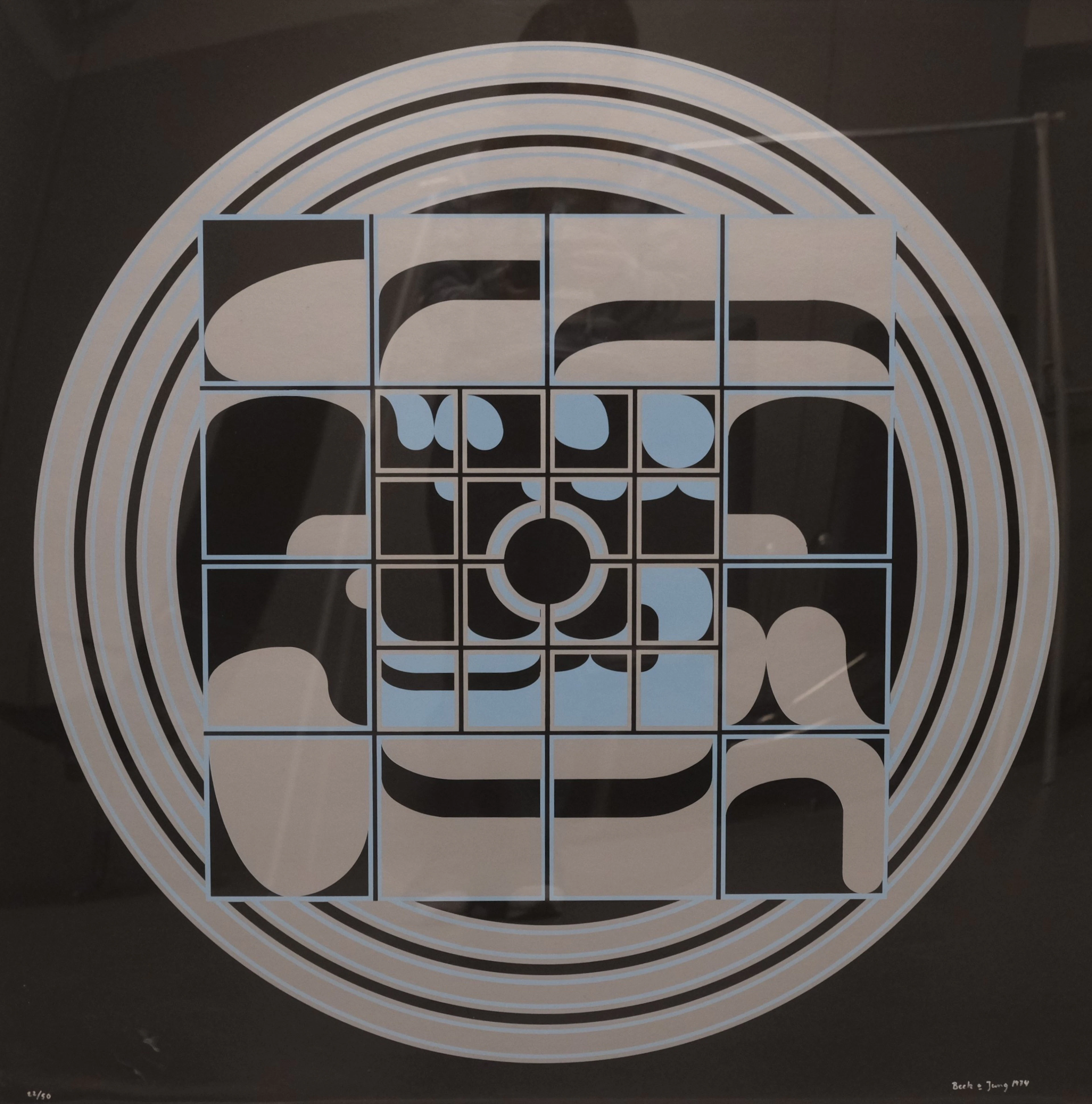BECK & JUNG, SCREENPRINT.