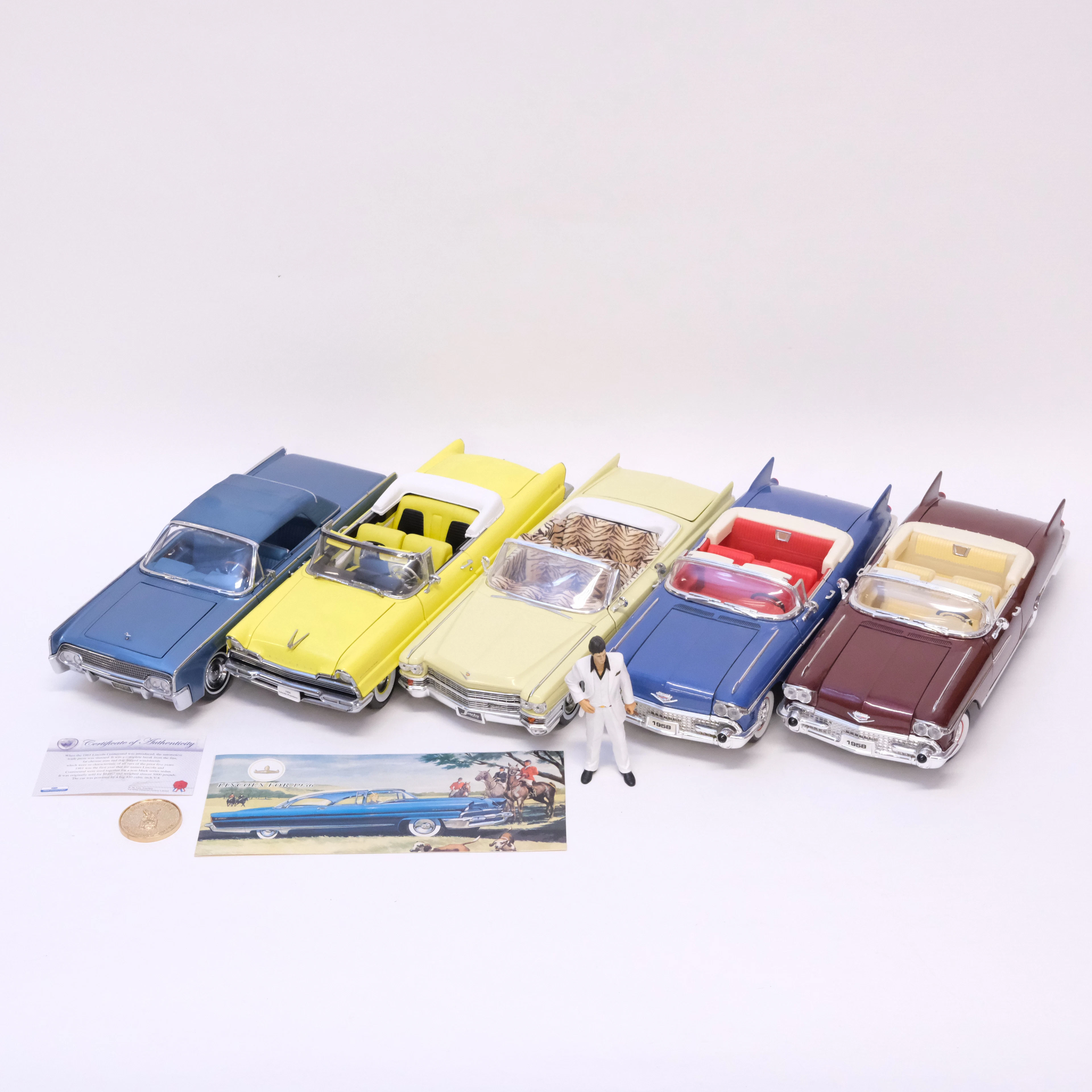 FEM MODELLBILAR. ROAD SIGNATURE, ROAD LEGENDS, SIGNATURE SERIES, SUN