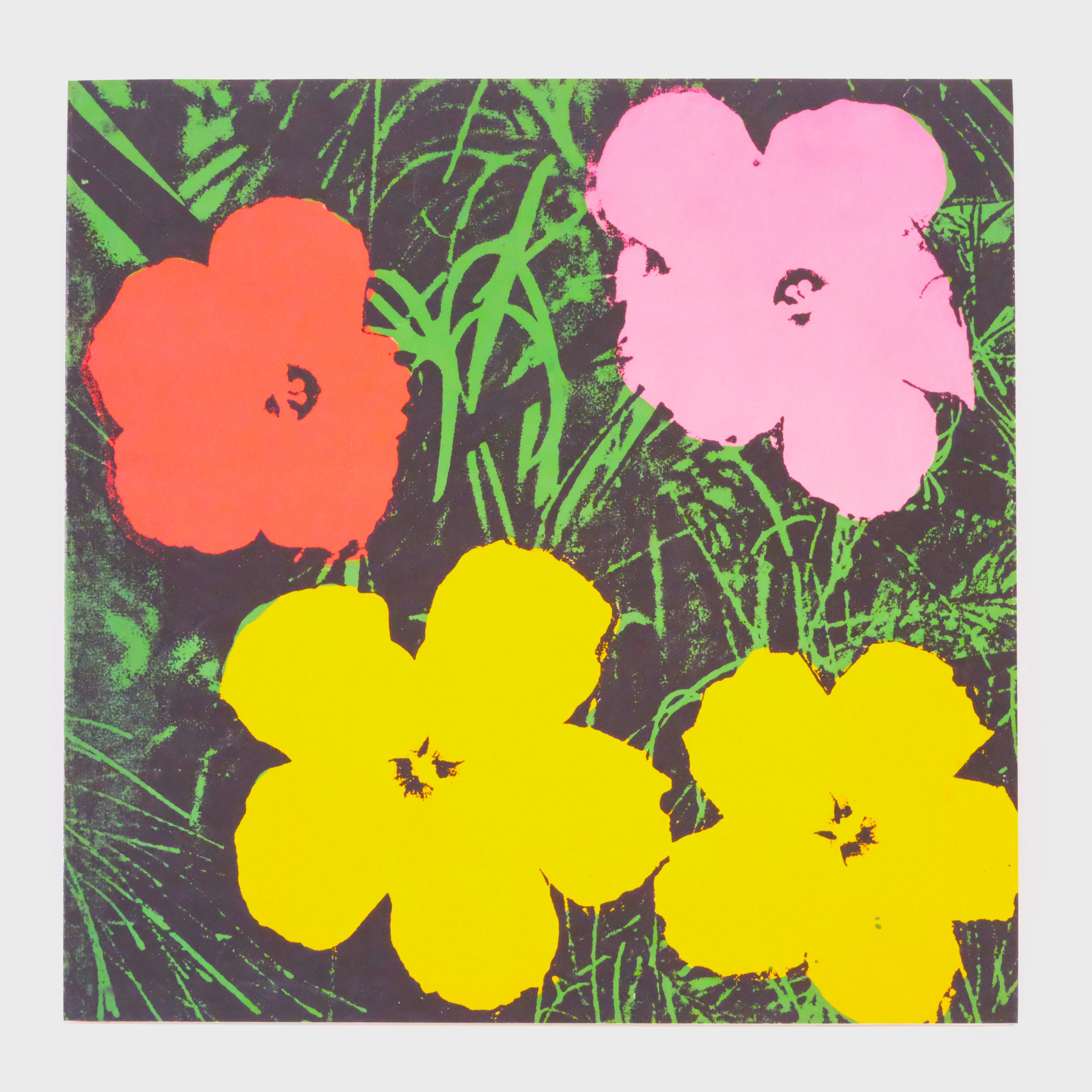ANDY WARHOL. EFTER/AFTER. "BLOMMOR / FLOWERS". UTGIVEN AV PLAKATFORRETNINGEN