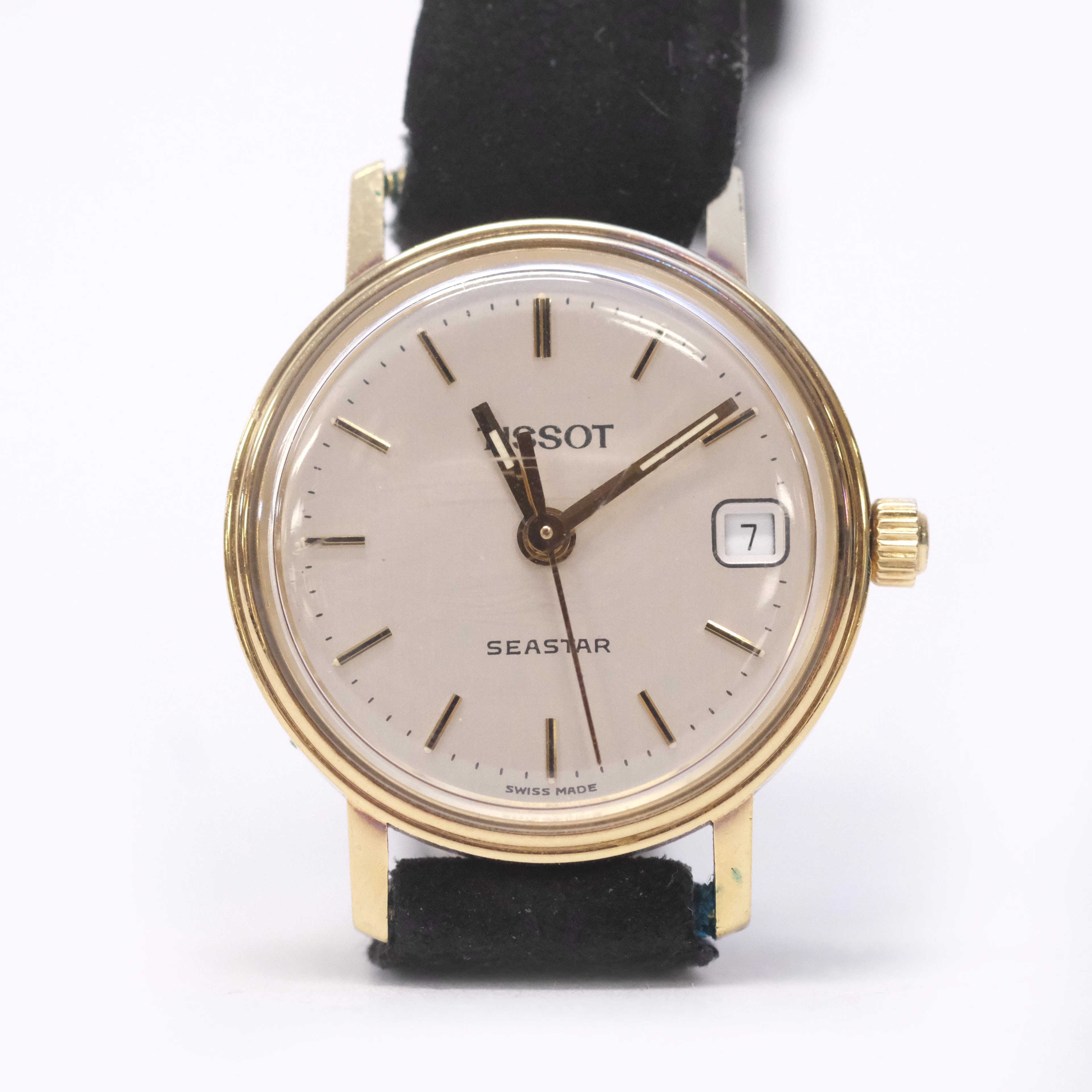 TISSOT DAMARMBANDSUR, 18 K GULD.