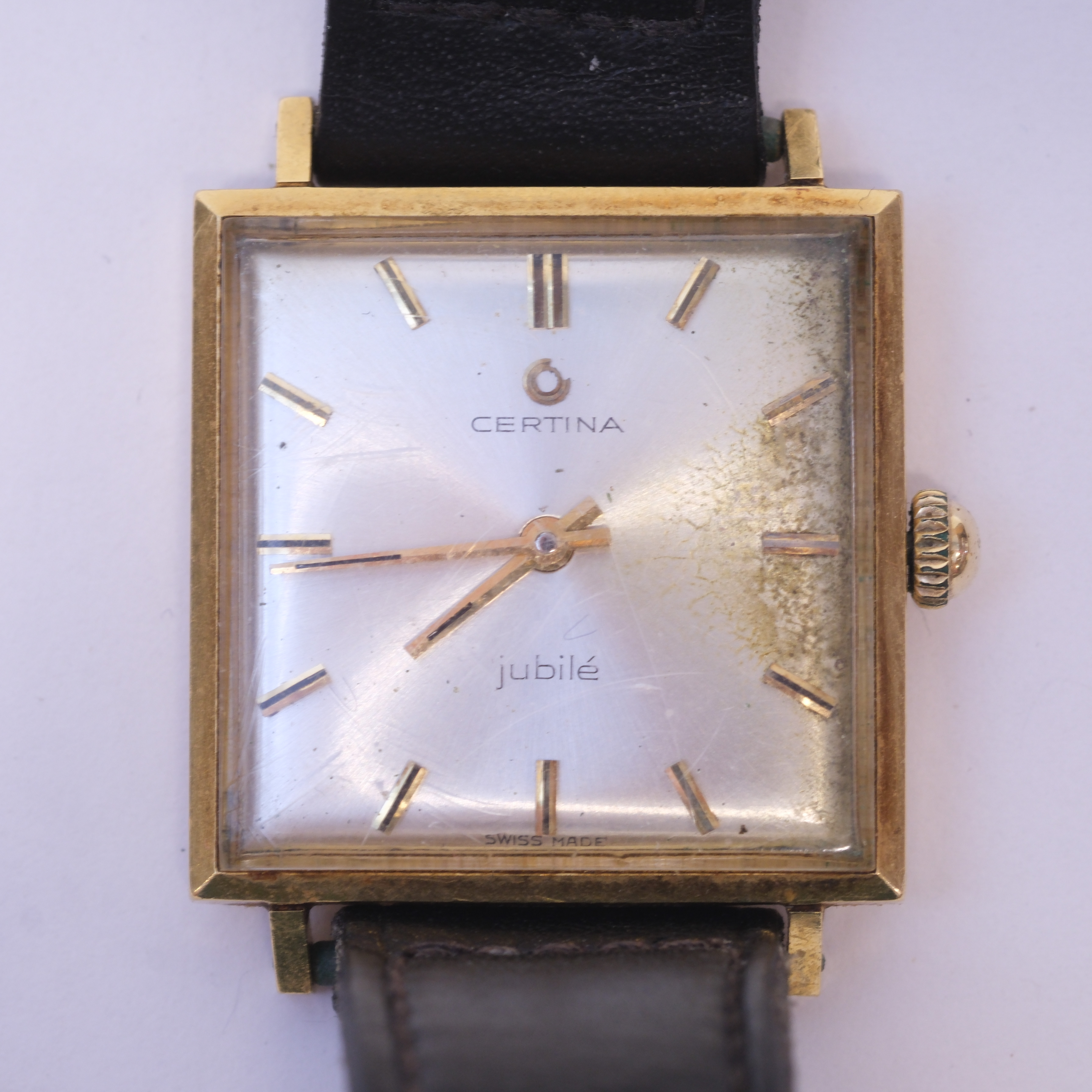 ARMBANDSUR, CERTINA, "JUBILÉ", 18K GULD, MANUELL, 29MM, 1960-70-TAL.
