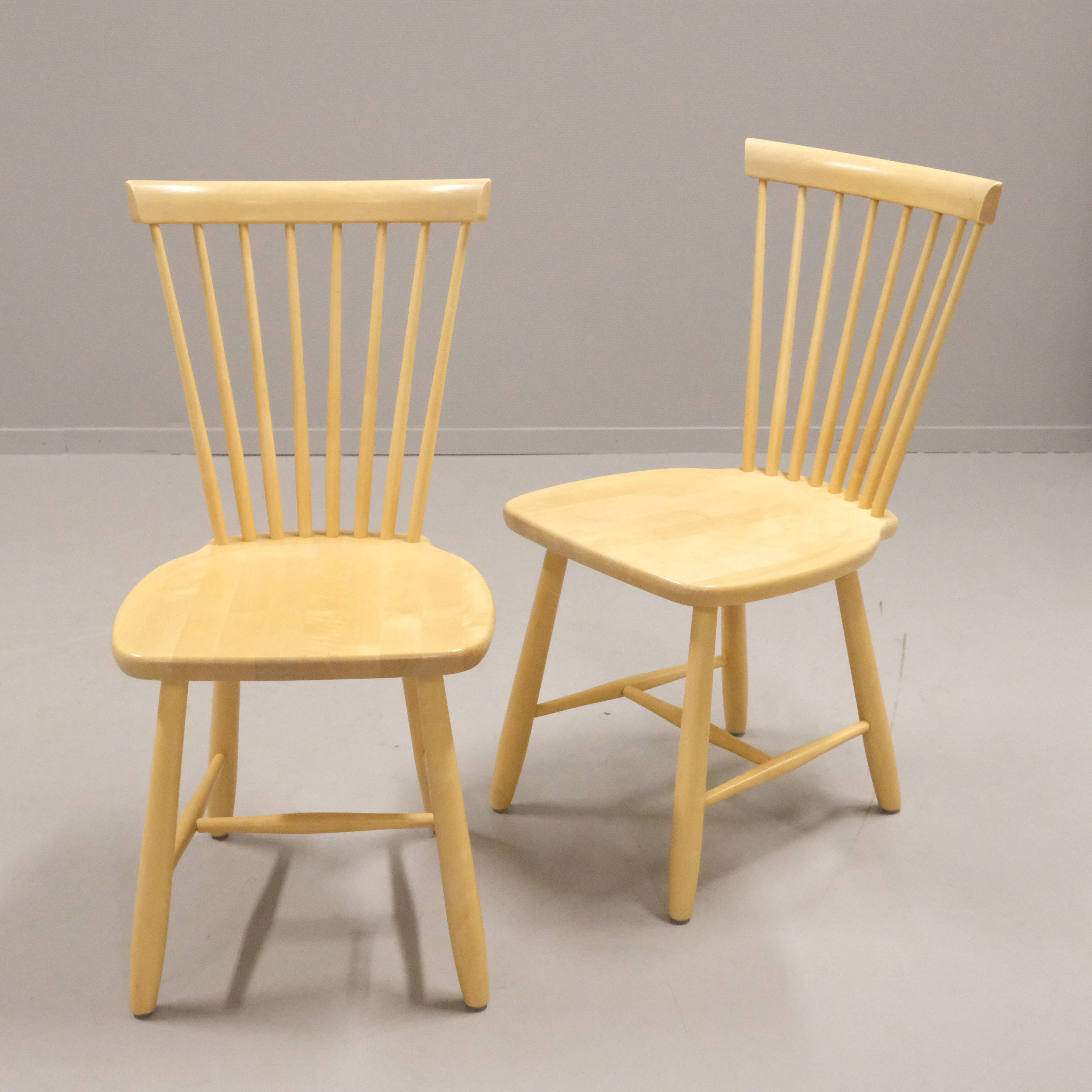 CARL MALMSTEN. STOLAR, ETT PAR, "LILLA ÅLAND", BJÖRK, STOLAB 2003.