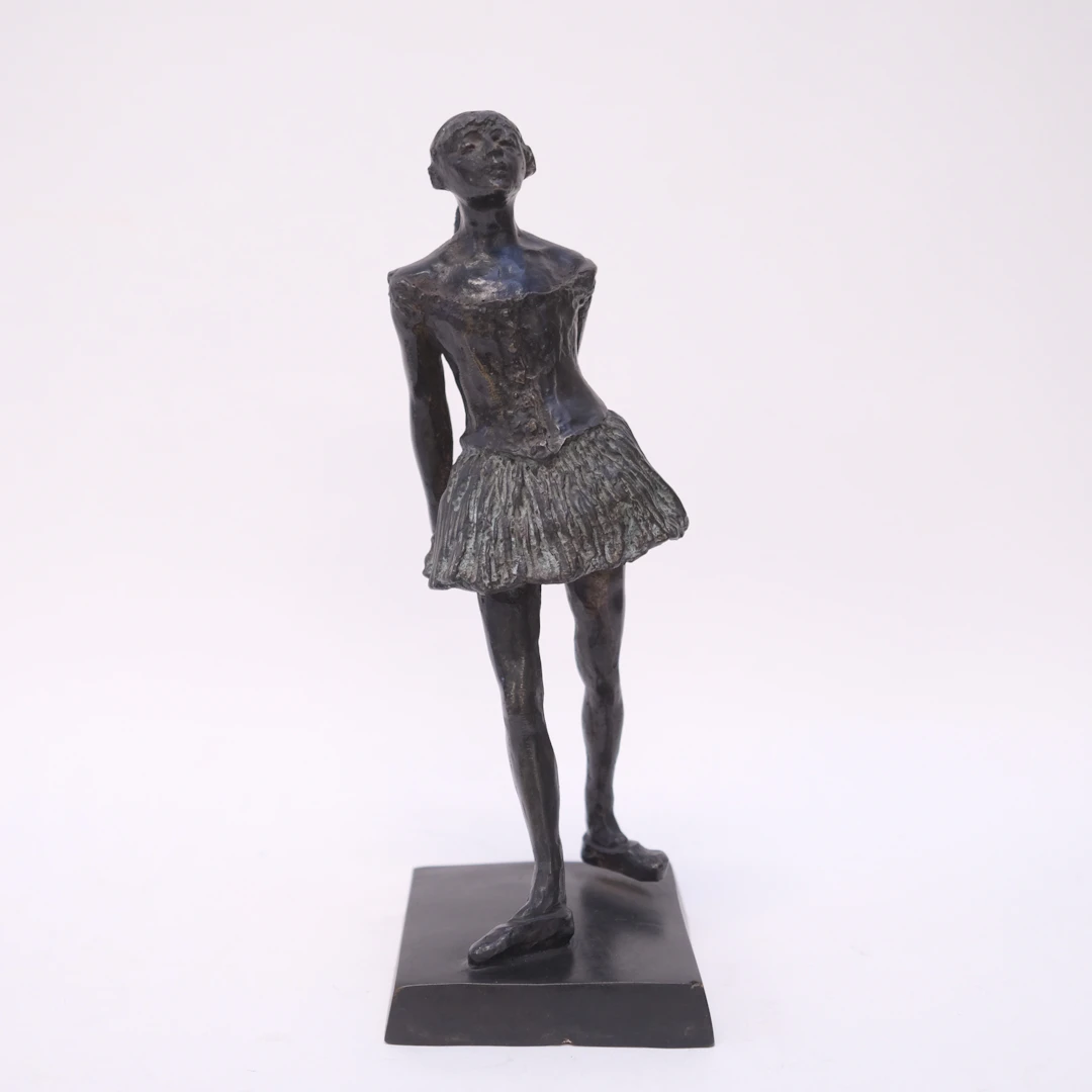 SKULPTUR EFTER EDGAR DEGAS, BALETTDANSÖS.