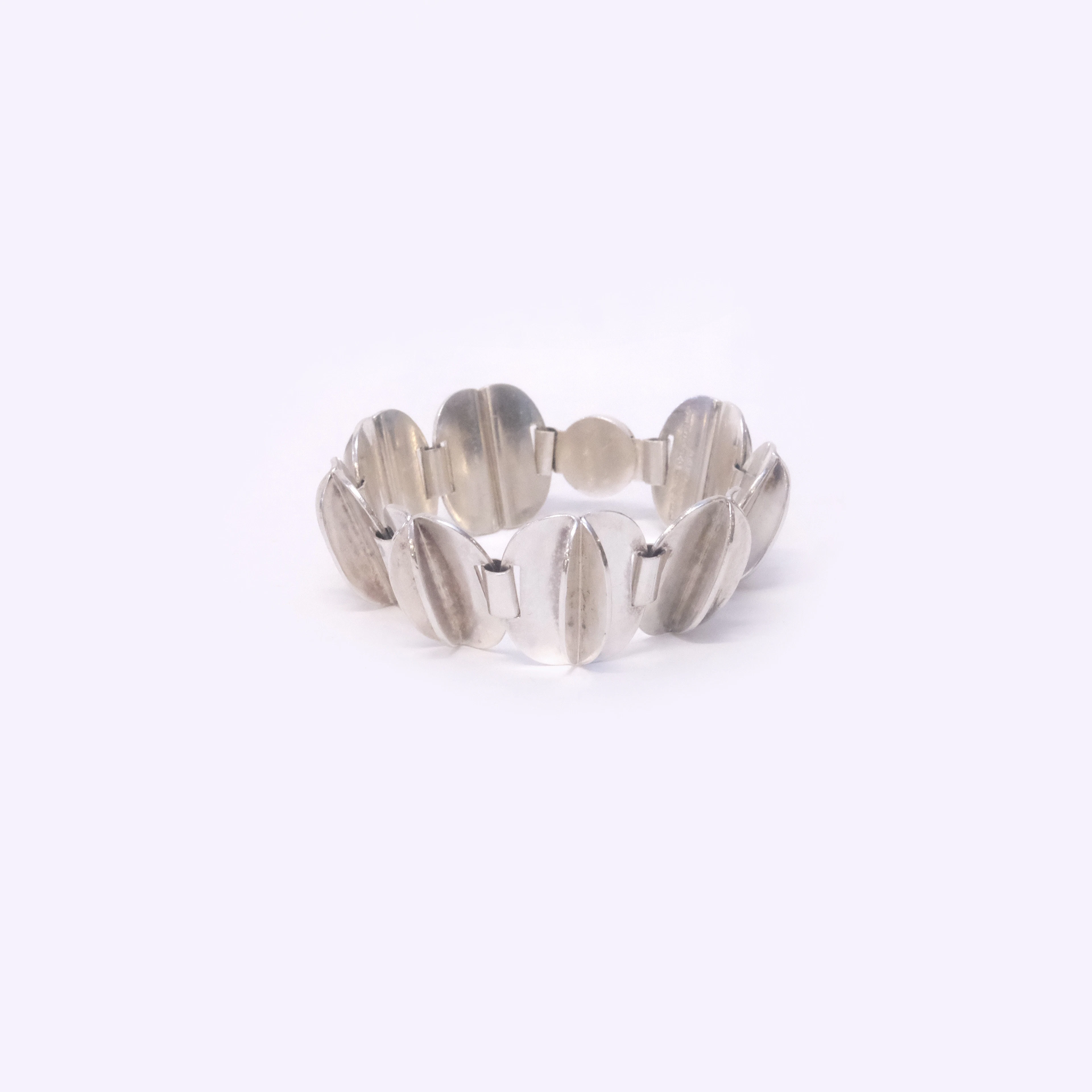 ANTON MICHELSEN. ARMBAND, STERLINGSILVER.