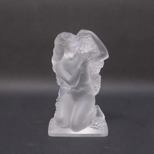 RENÉ LALIQUE. FIGUR, "AUTOMNE".