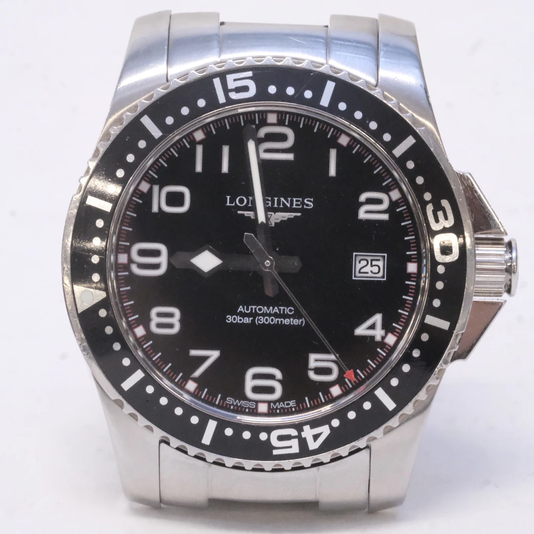 LONGINES. ARMBANDSUR. "HYDRO CONQUEST". AUTOMATIC. SAMTIDA.