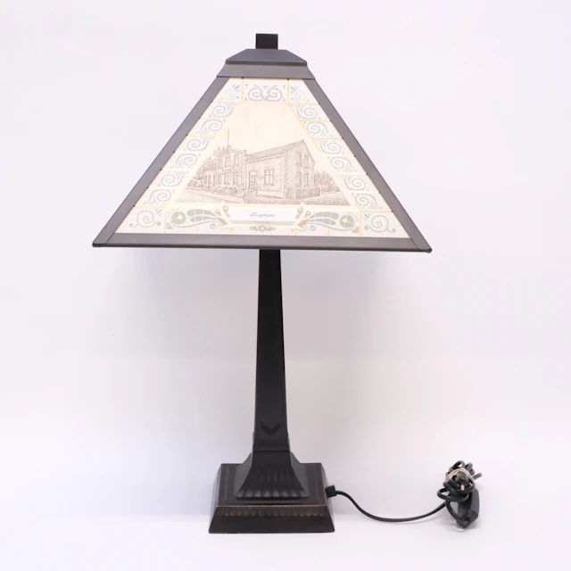 BORDSLAMPA, DECORABEX, MOTIV FRÅN KLAGSHAMN.