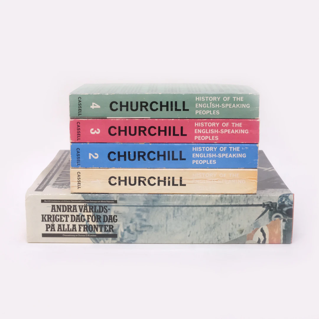 WINSTON CHURCHILL, "A HISTORY OF THE ENGLISH-SPEAKING PEOPLES", 1-4