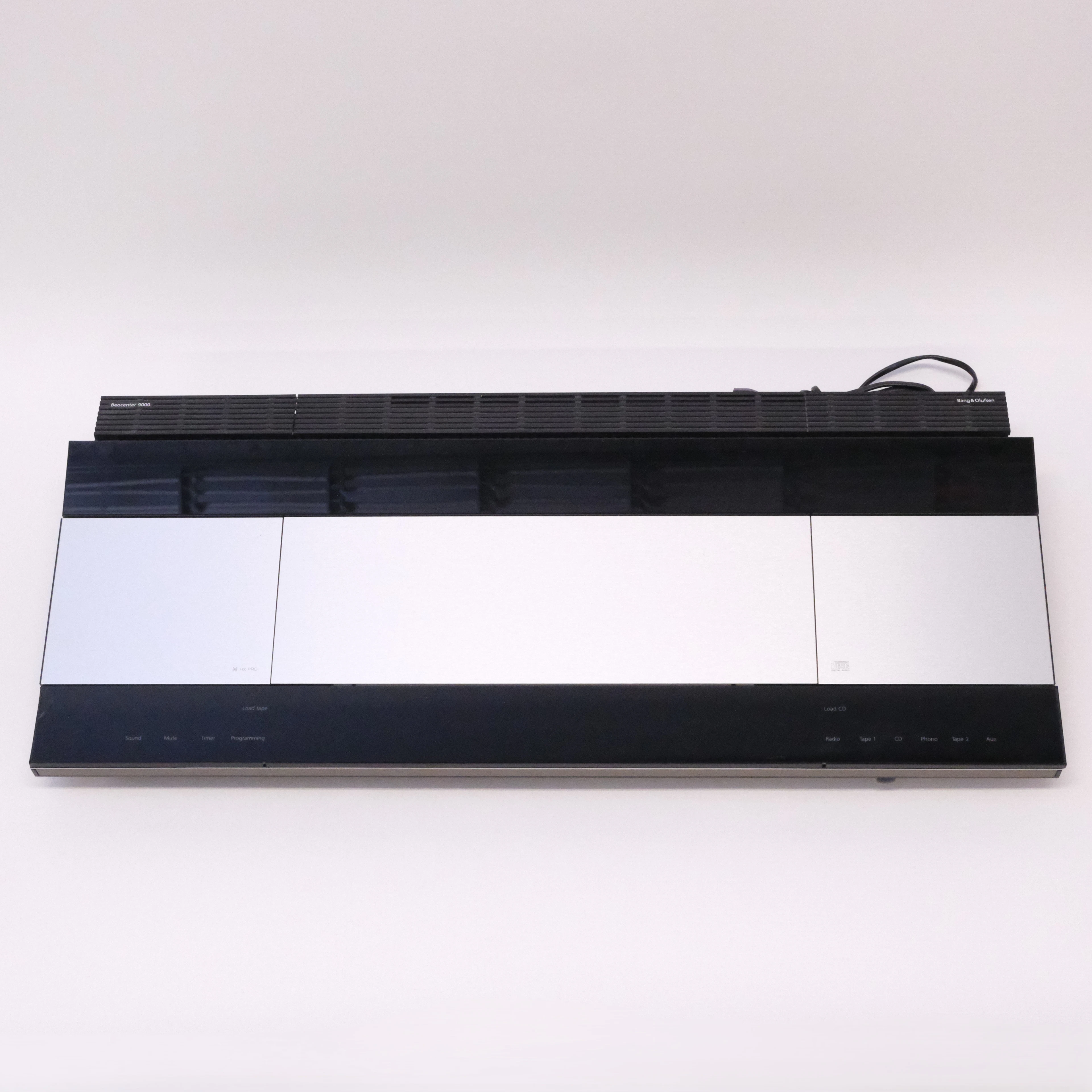 BANG & OLUFSEN, BEOCENTER 9000, CD- OCH KASSETTSPELARE SAMT RADIO.