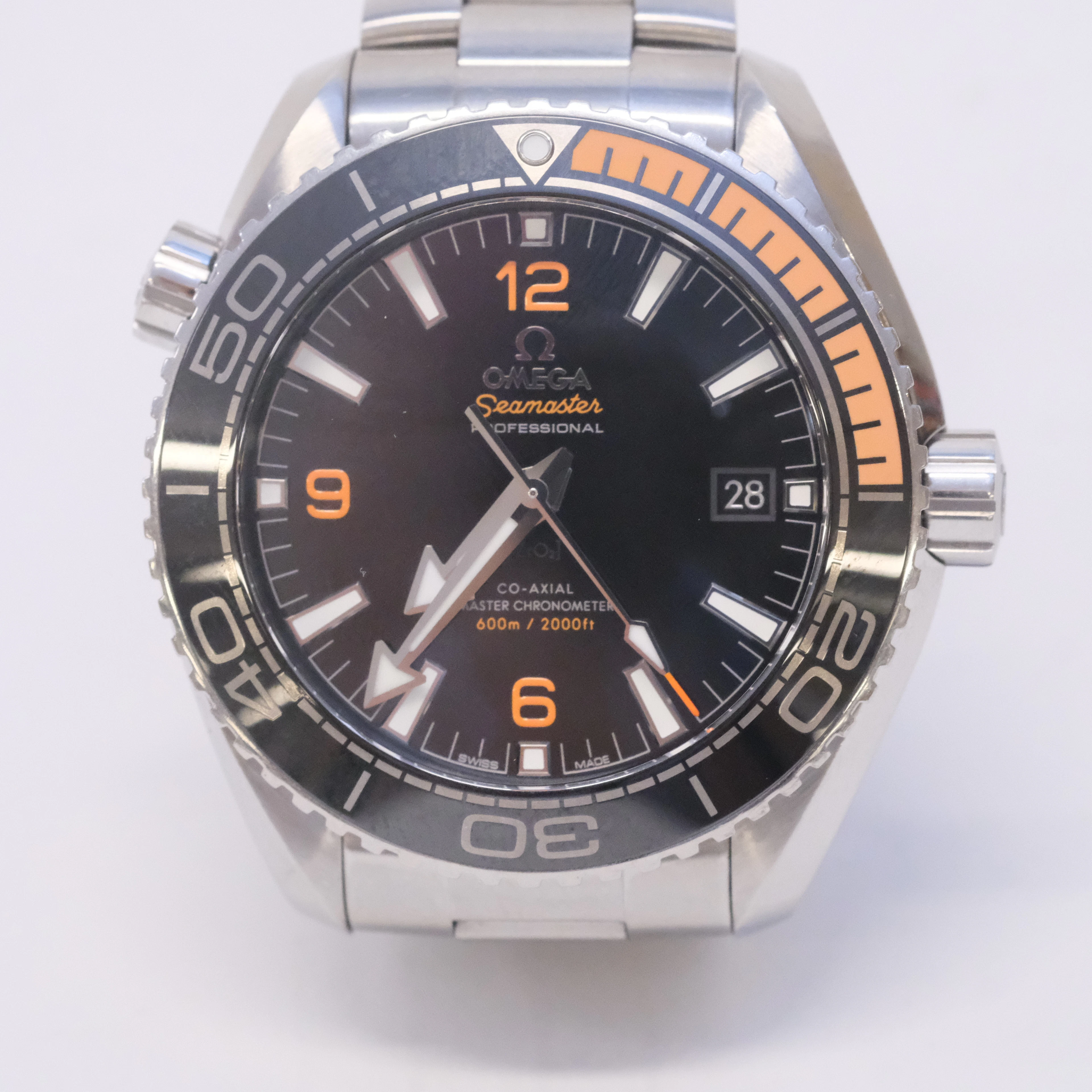 HERRARMBANDSUR, OMEGA, "SEAMASTER PLANET OCEAN".