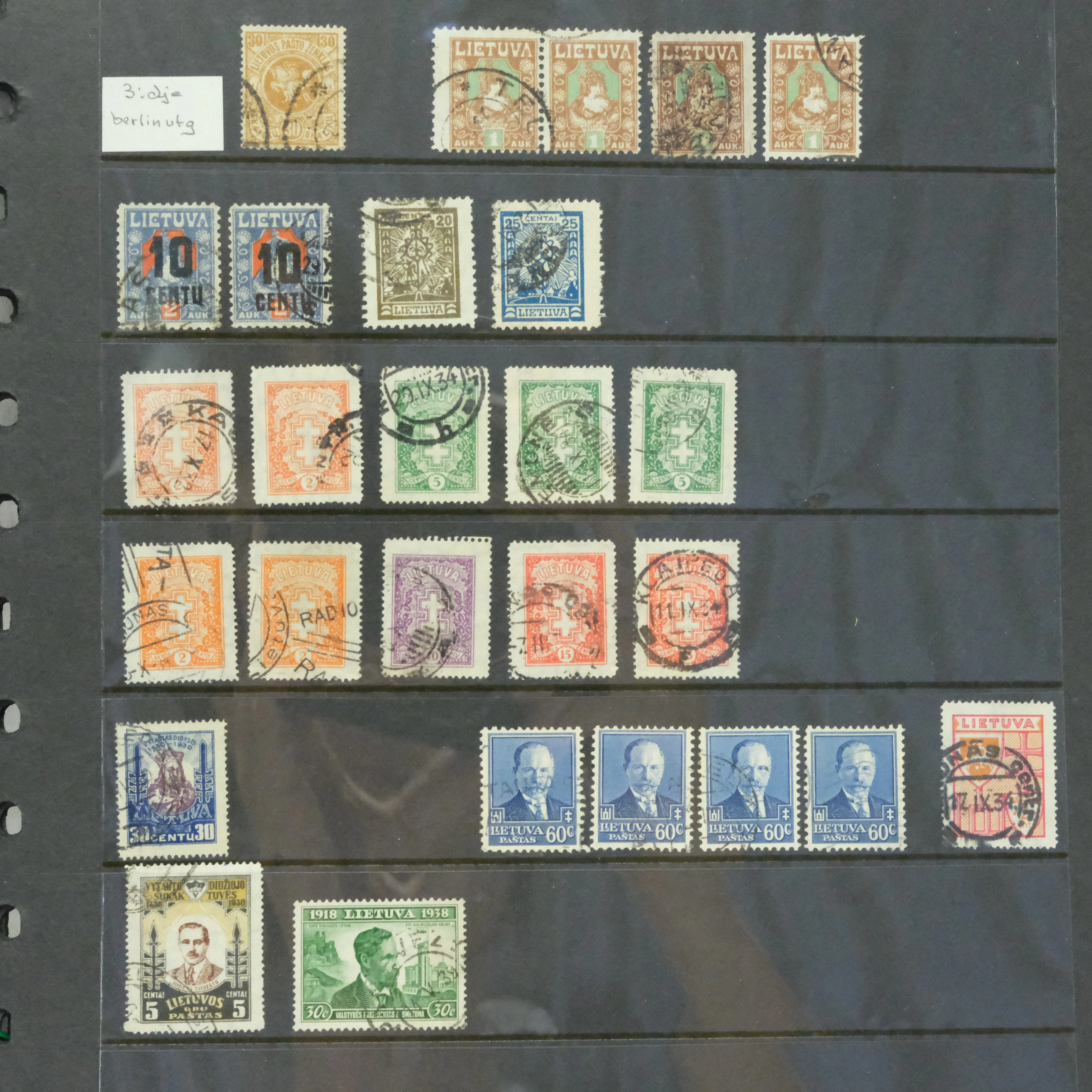 SAMLING FRIMÄRKEN, FÄRÖARNA, BALTIKUM M.M.