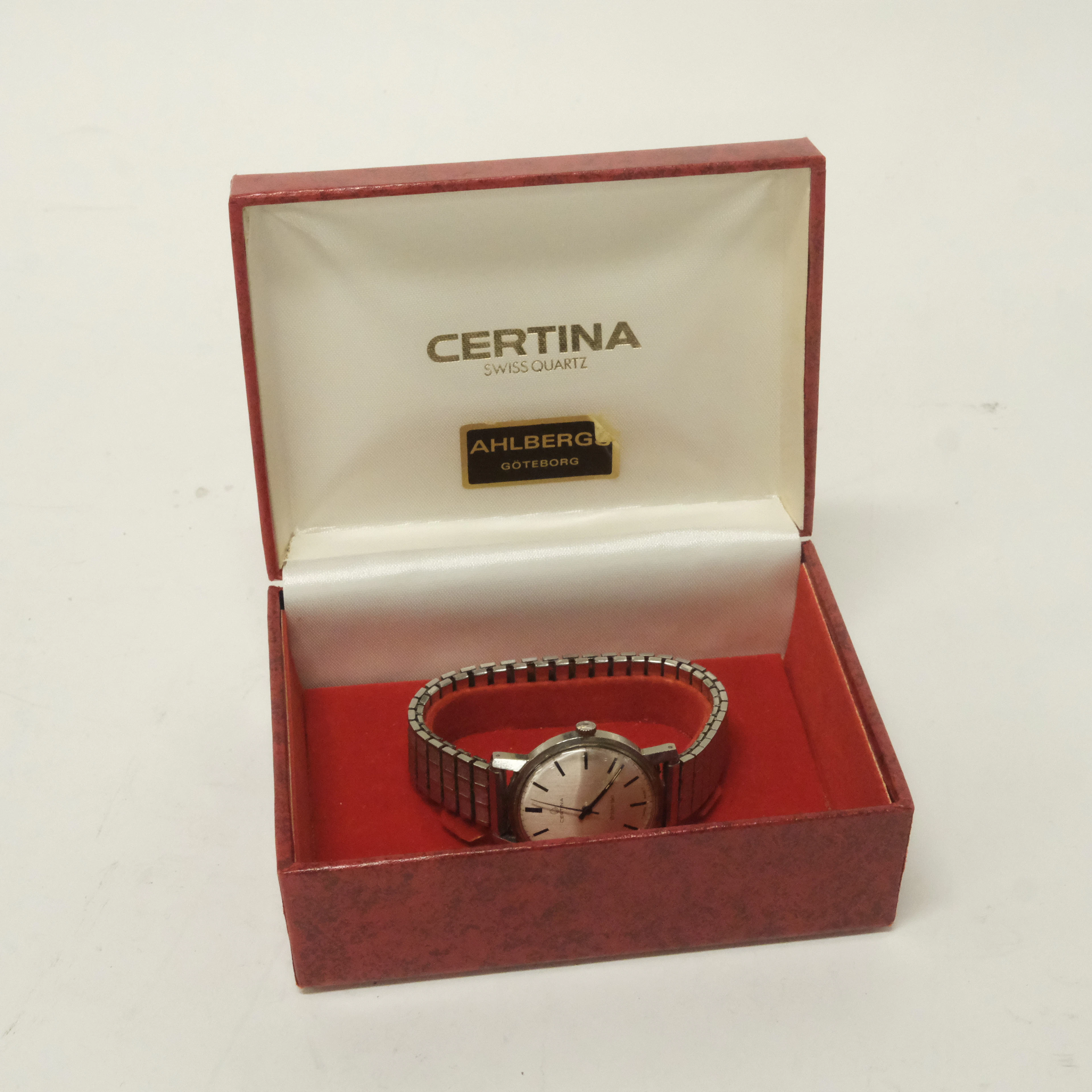 HERRARMBANDSUR, CERTINA, BRISTOL 190, 34MM.