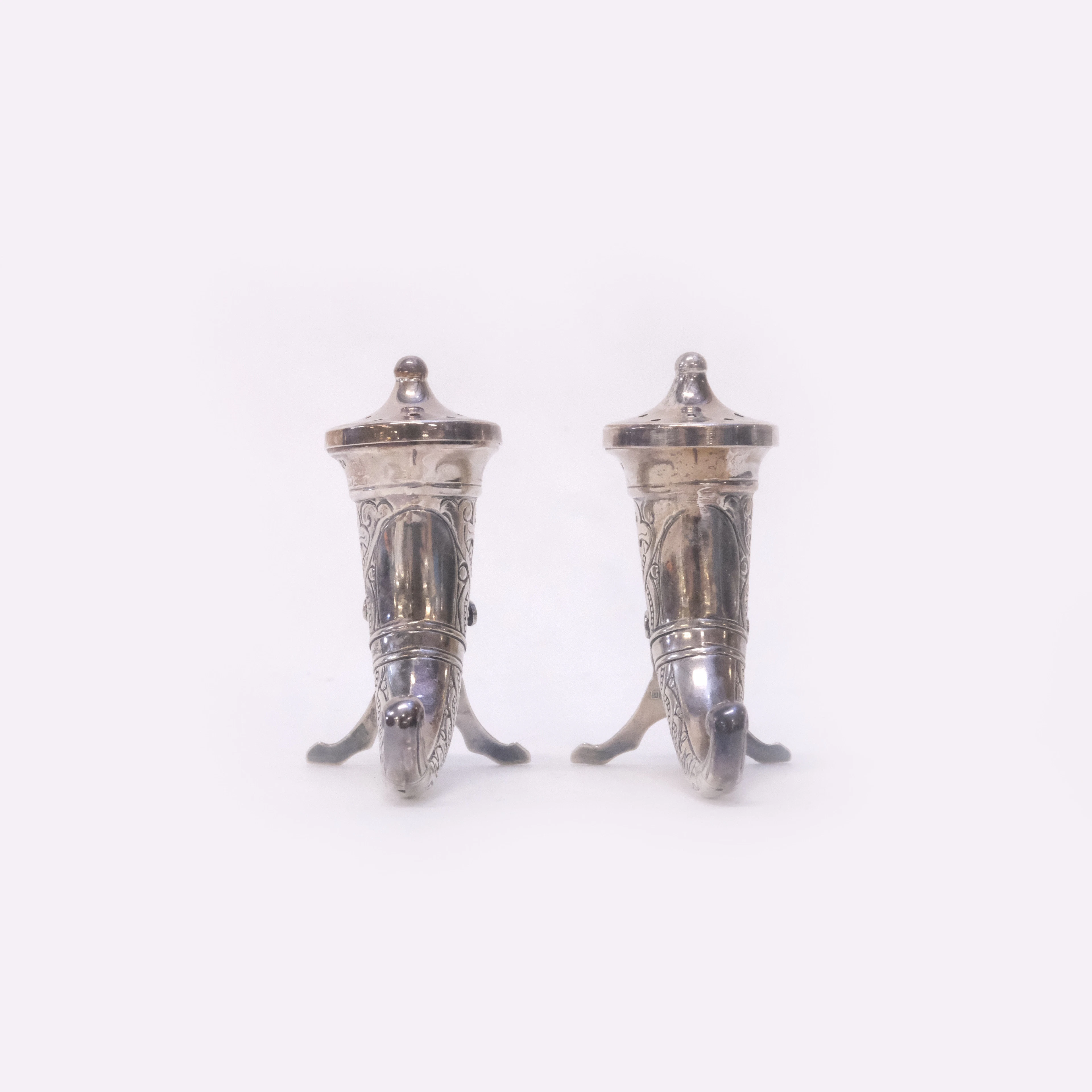 MAGNUS AASE. SALT- OCH PEPPARKAR, SILVER, NORGE.