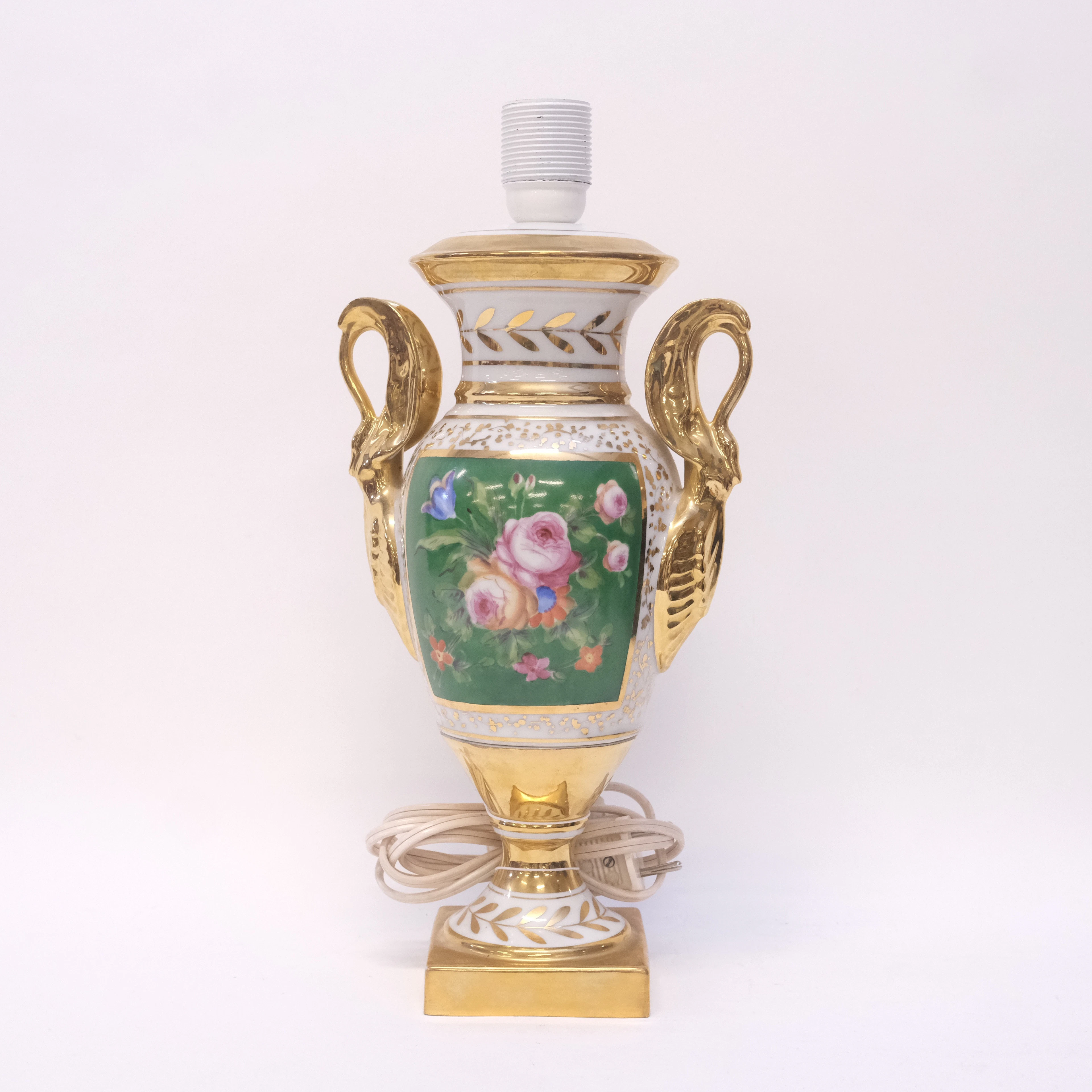 BORDSLAMPA, PORSLIN, LIMOGES, FRANKRIKE.