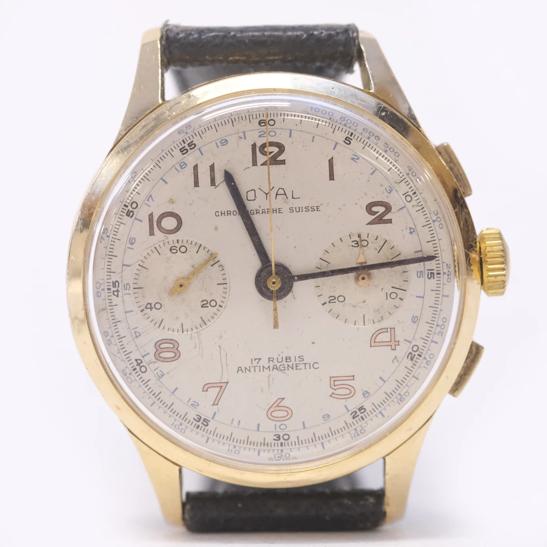 LOYAL. ARMBANDSUR. 18K GULD. MANUELL. 1930/40-TAL.