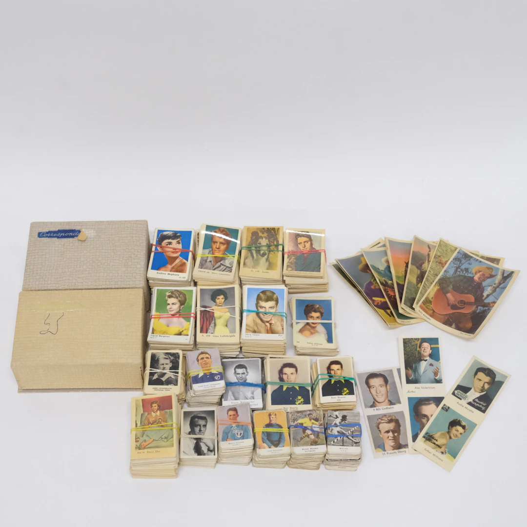 SAMLING IDOLBILDER, CA 2287 STYCKEN.