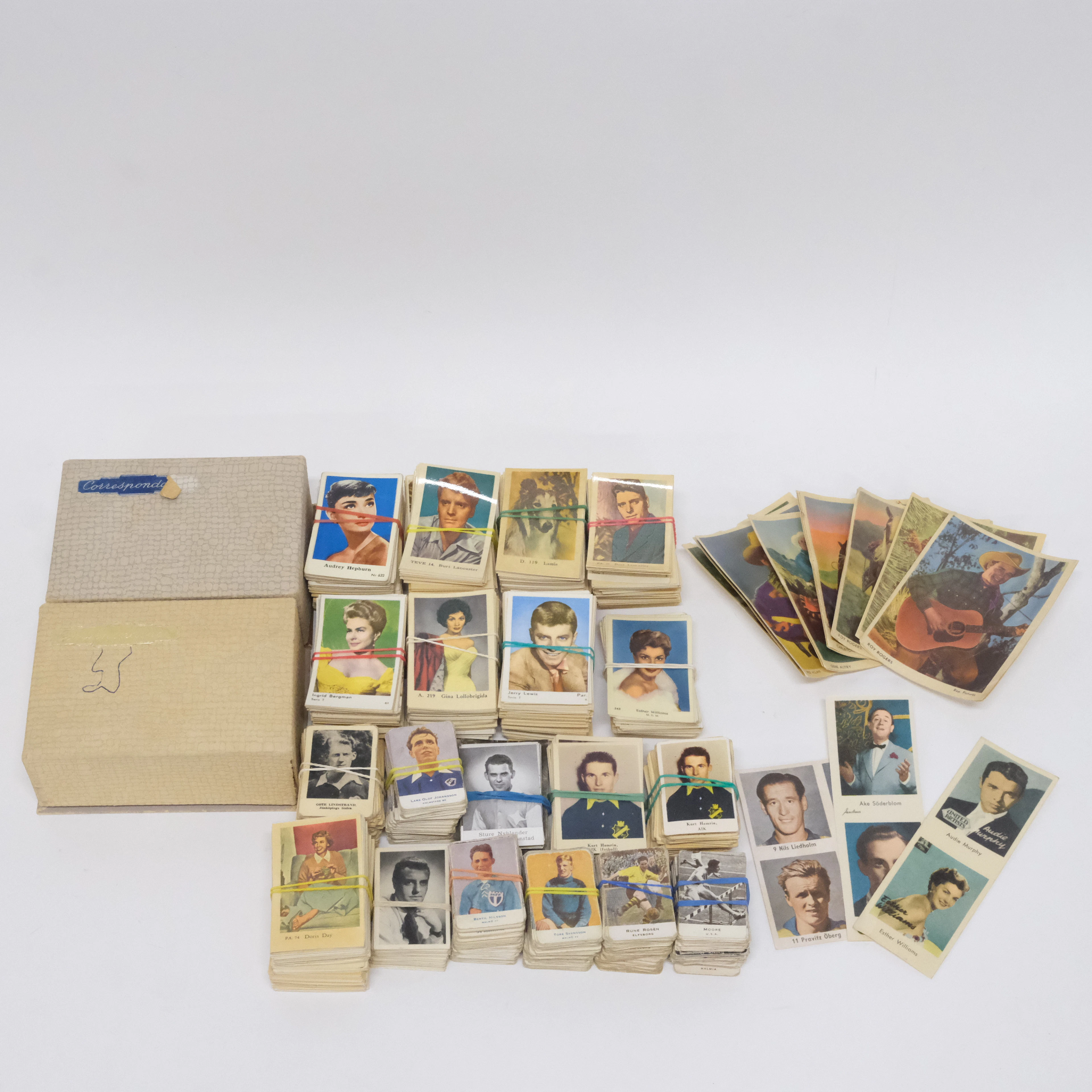 SAMLING IDOLBILDER, CA 2287 STYCKEN.
