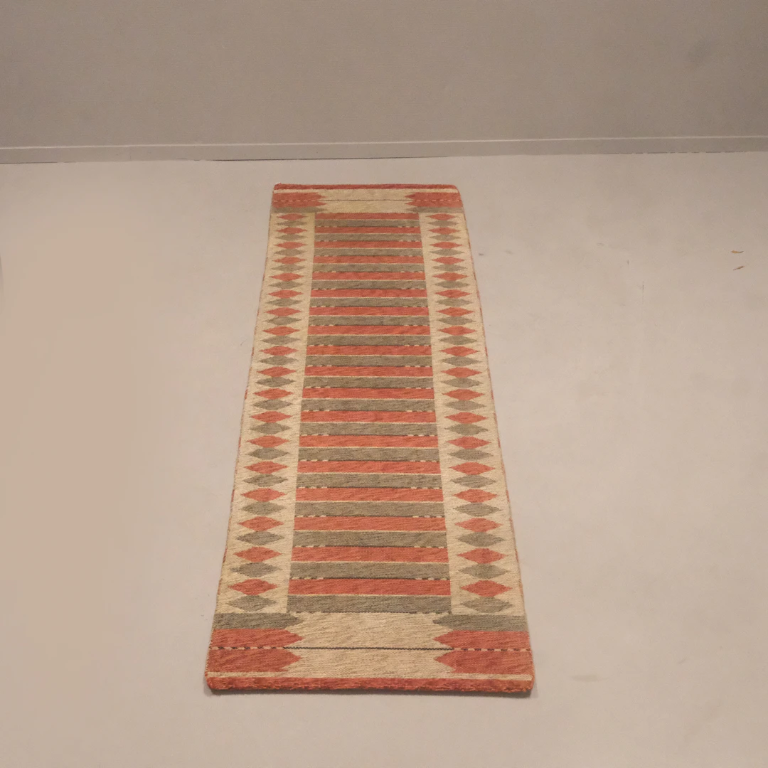 GALLERIMATTA, RÖLAKAN, DUBBELVÄVD, 1950/60-TAL.