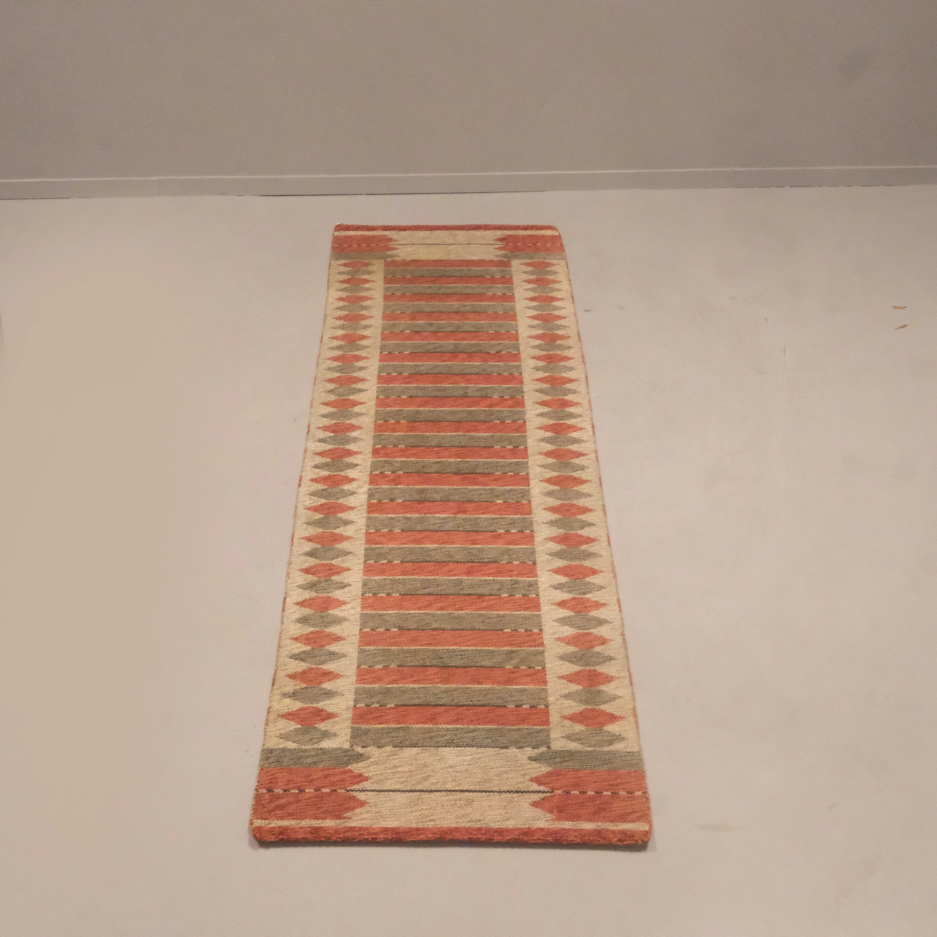GALLERIMATTA, RÖLAKAN, DUBBELVÄVD, 1950/60-TAL.