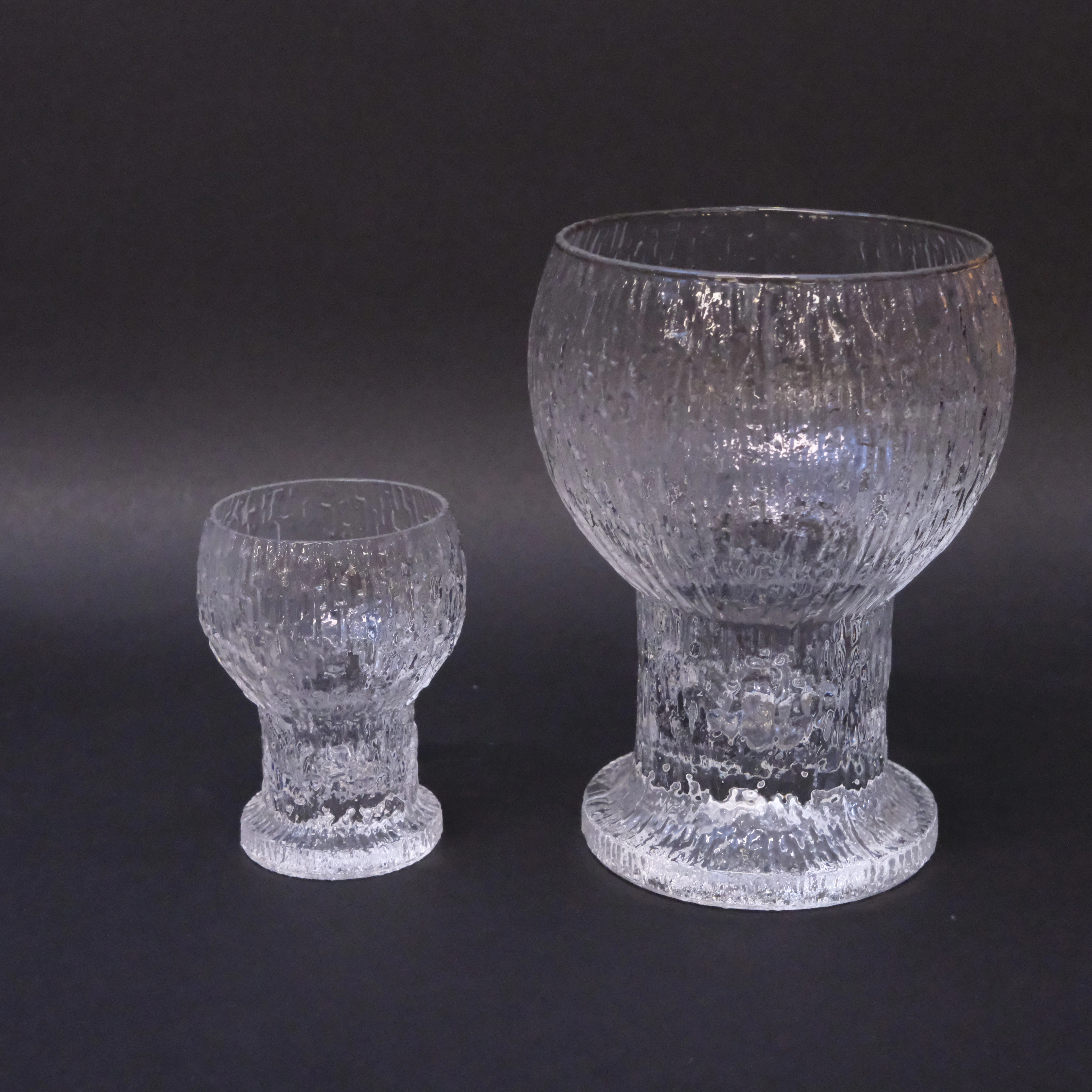 TIMO SARPANEVA. GLASSERVIS, IITTALA, "KEKKERIT", 14 DELAR.