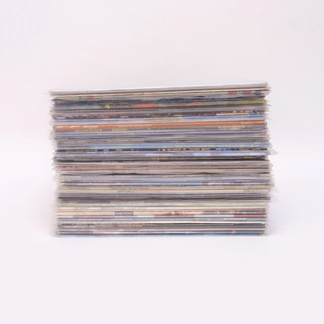 SAMLING VINYLSKIVOR, MESTADELS ROCK, 58 DELAR.