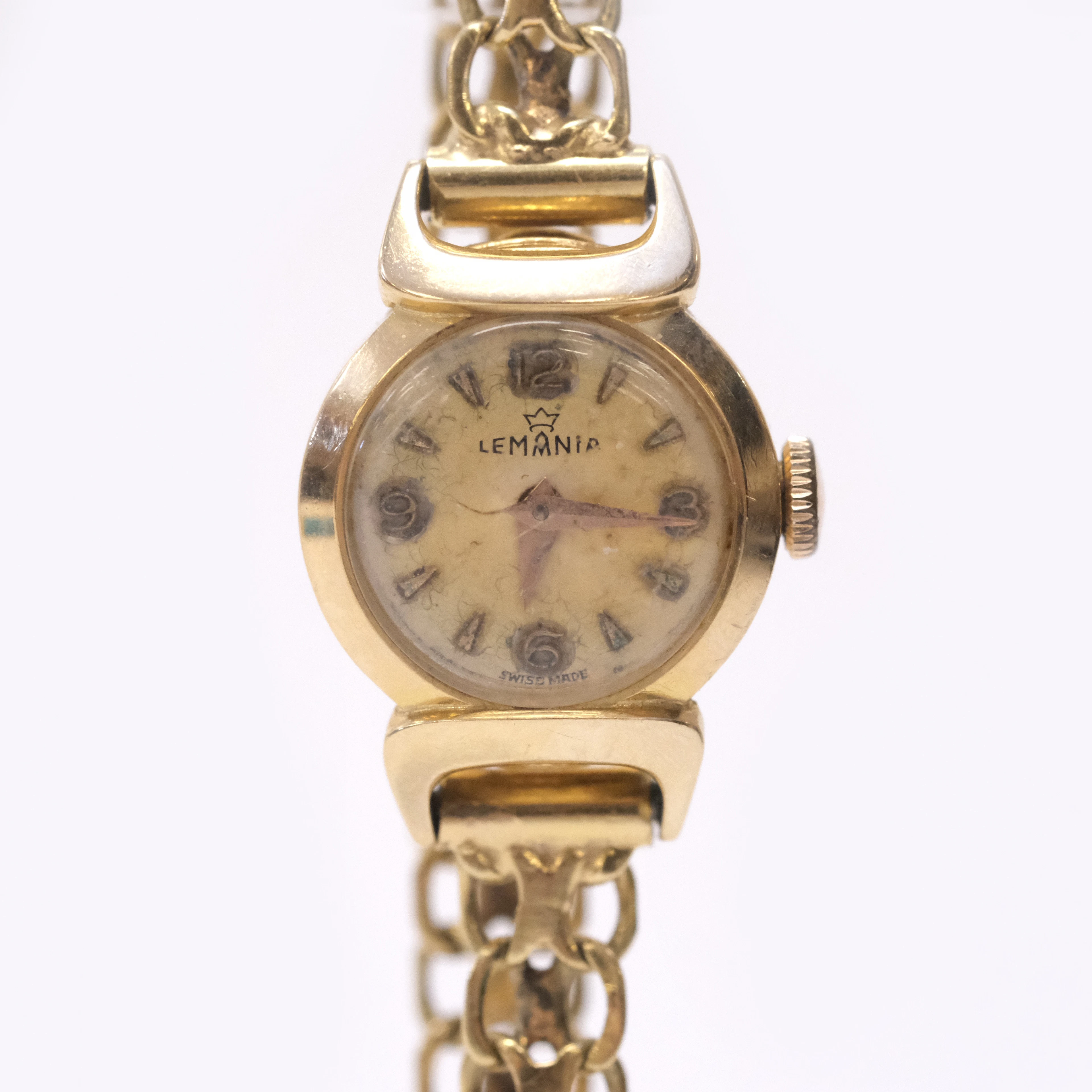LEMANIA DAMARMBANDSUR 18 K GULD.
