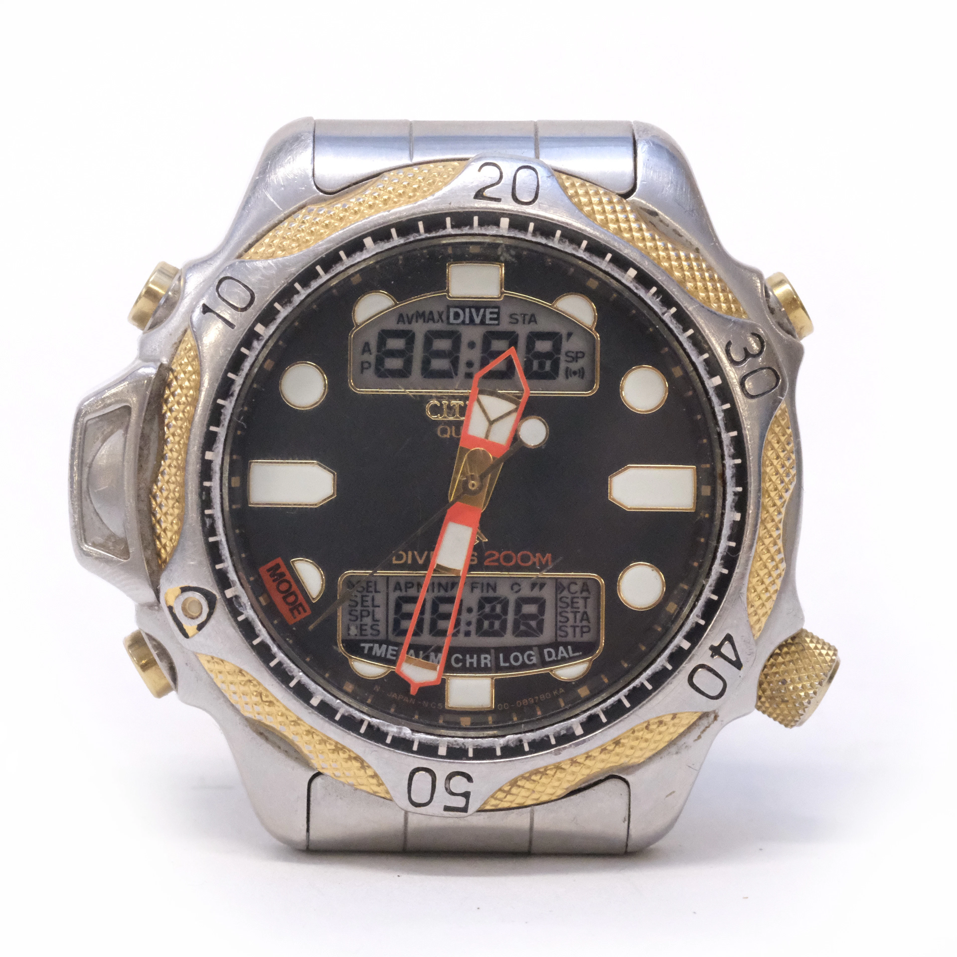 CITIZEN. ARMBANDSUR, "PROMASTER/AQUALAND". QUARTZ. 1980/90-TAL.