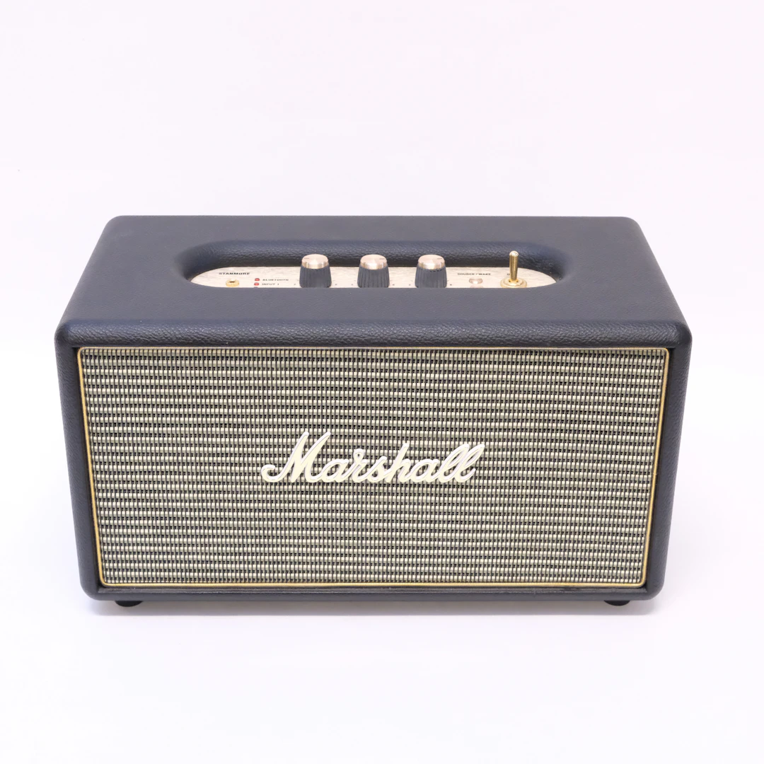 MARSHALL, BLUETOOTH-HÖGTALARE, STANMORE, SVART.