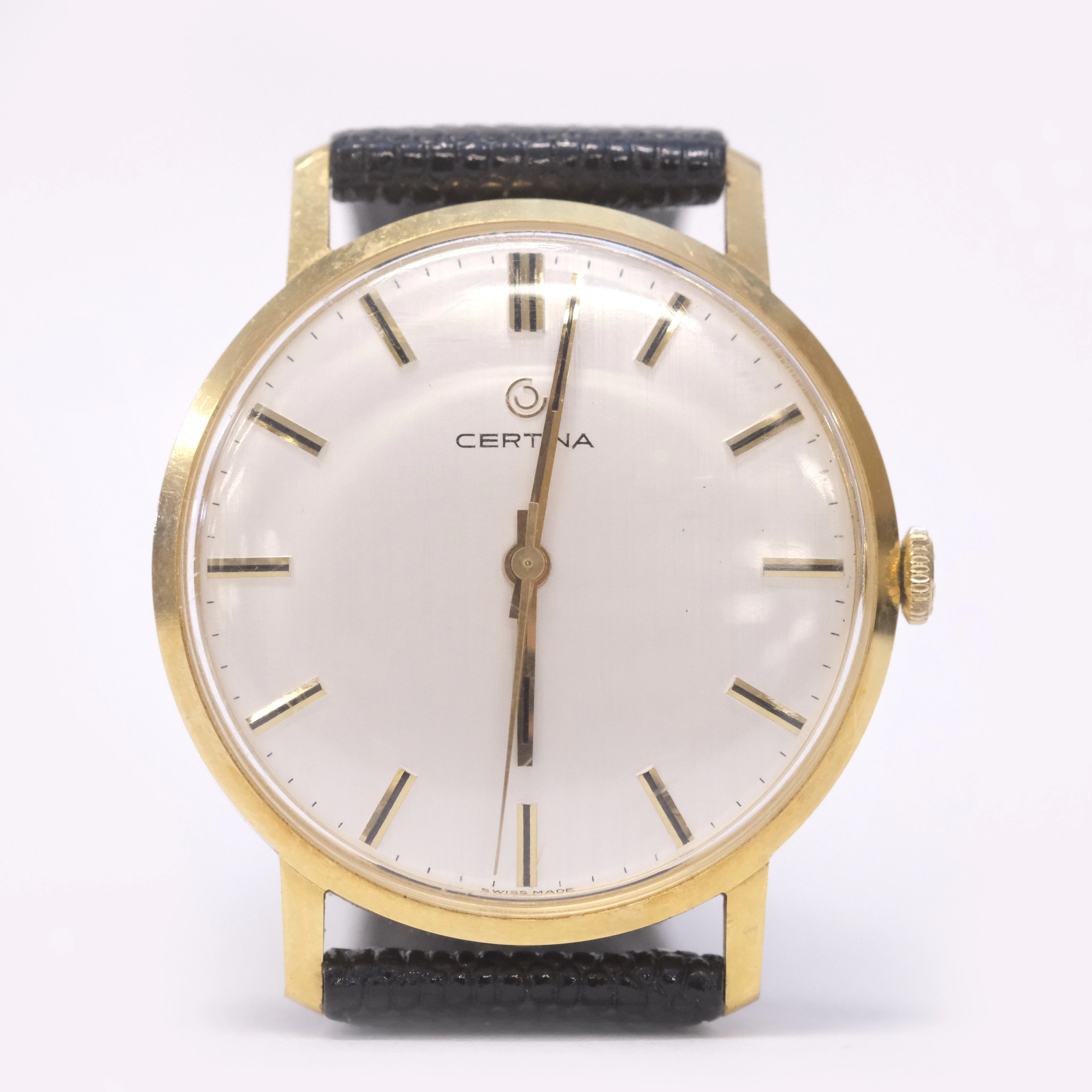 CERTINA HERRUR, 18 K GULD.