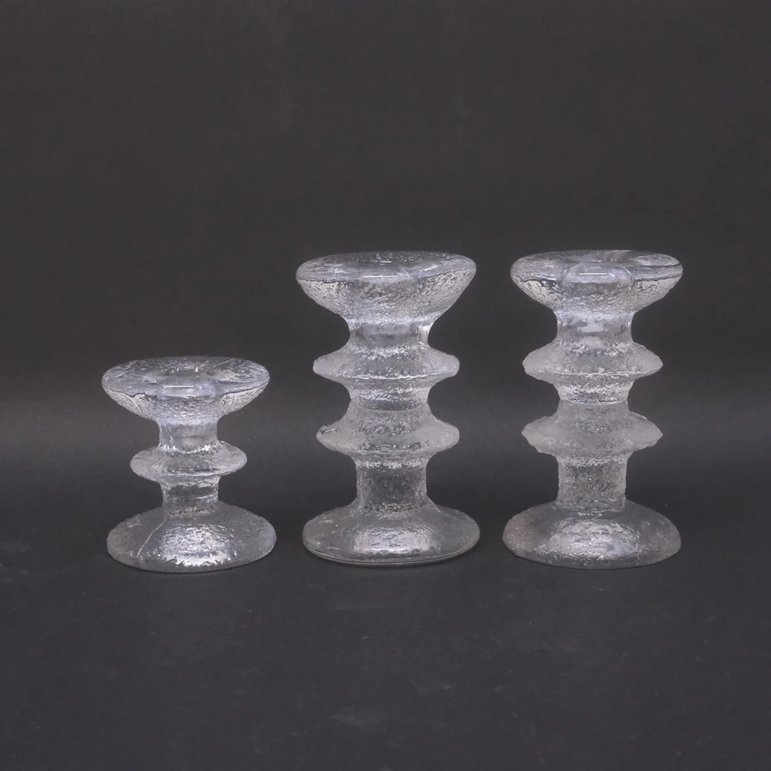 TIMO SARPANEVA. TRE LJUSSTAKAR, "FESTIVO", IITTALA.