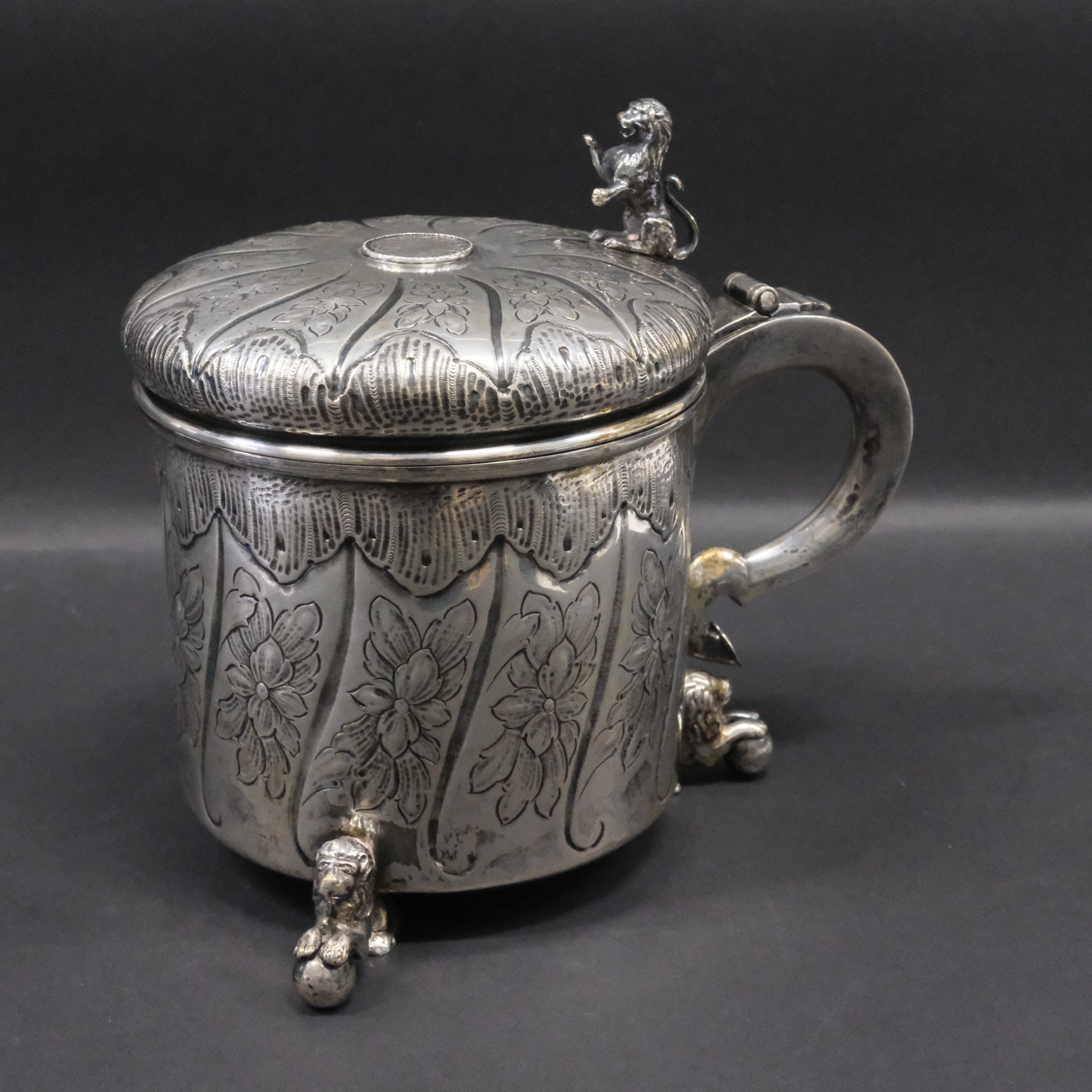 STOP, BAROCKSTIL, SILVER.