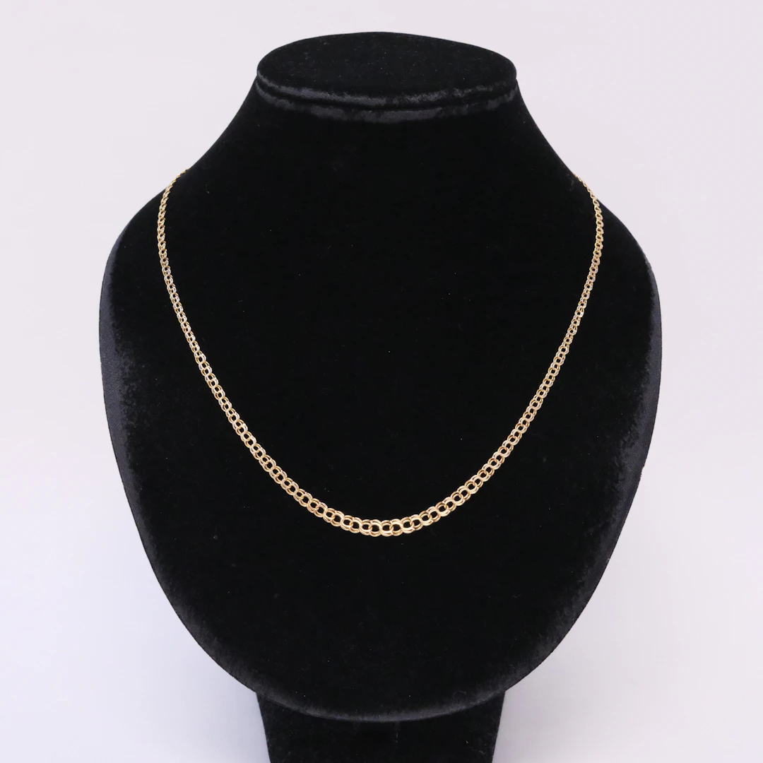 COLLIER, BISMARCK, 18K GULD.