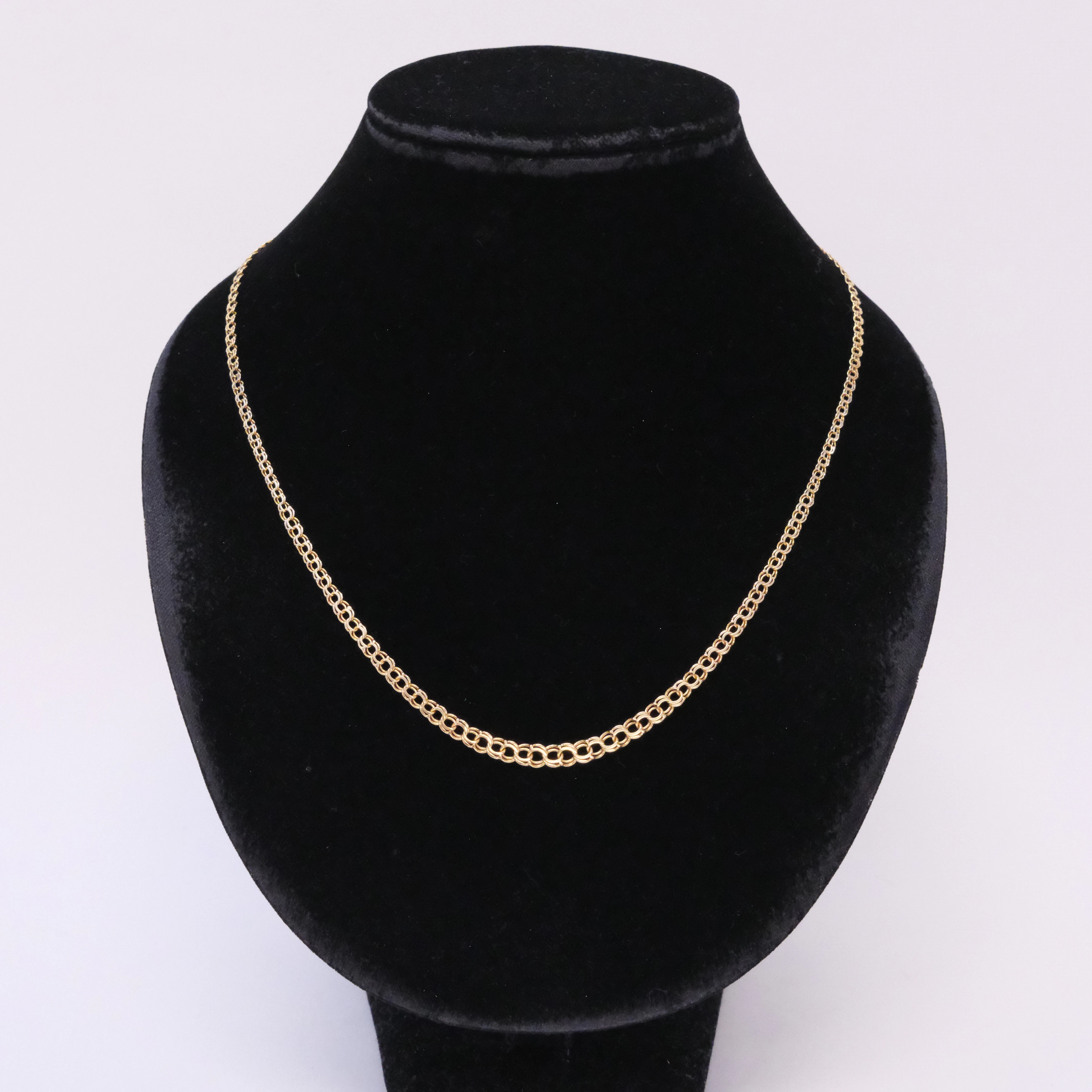 COLLIER, BISMARCK, 18K GULD.