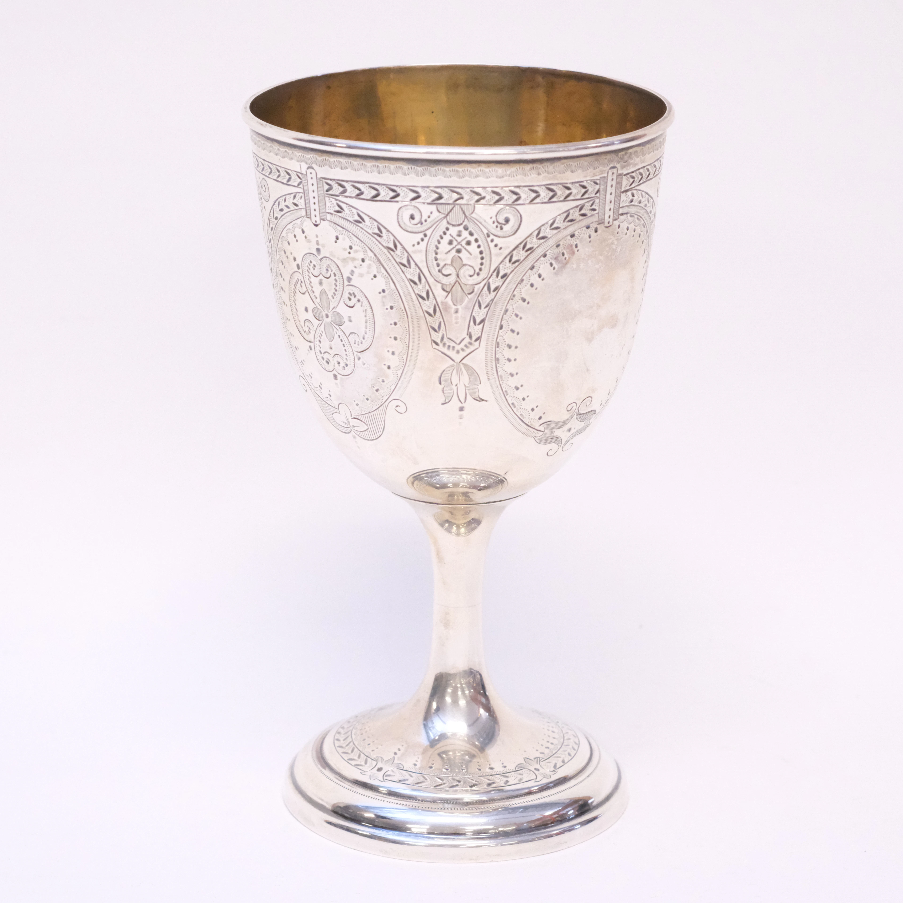 KALK, SILVER, SAMUEL ROBERTS & CHARLES BELK, SHEFFIELD, ENGLAND 1868.