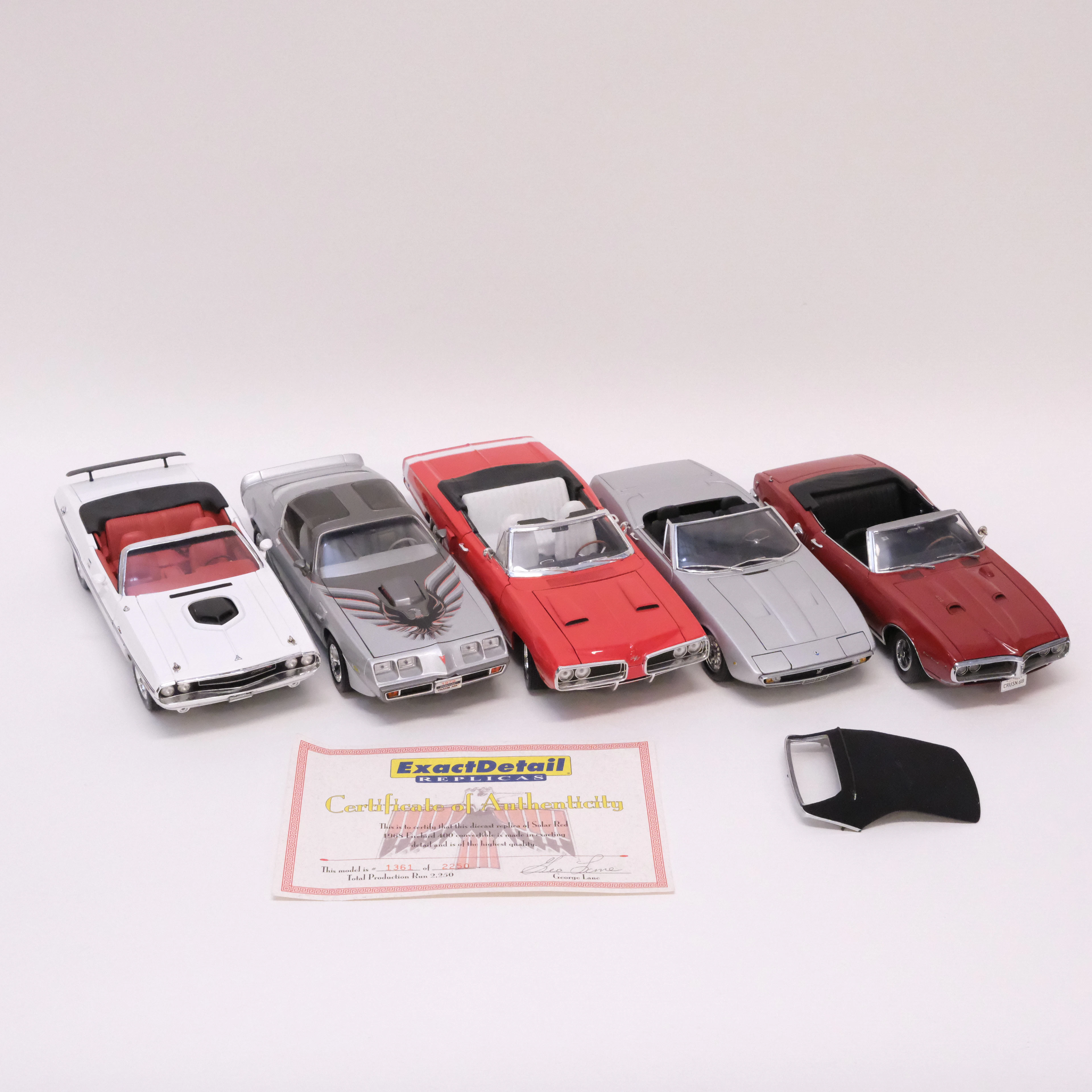 FEM MODELLBILAR. PAULS MODEL ART, EXACT DETAIL, GREENLIGHT OCH ROAD