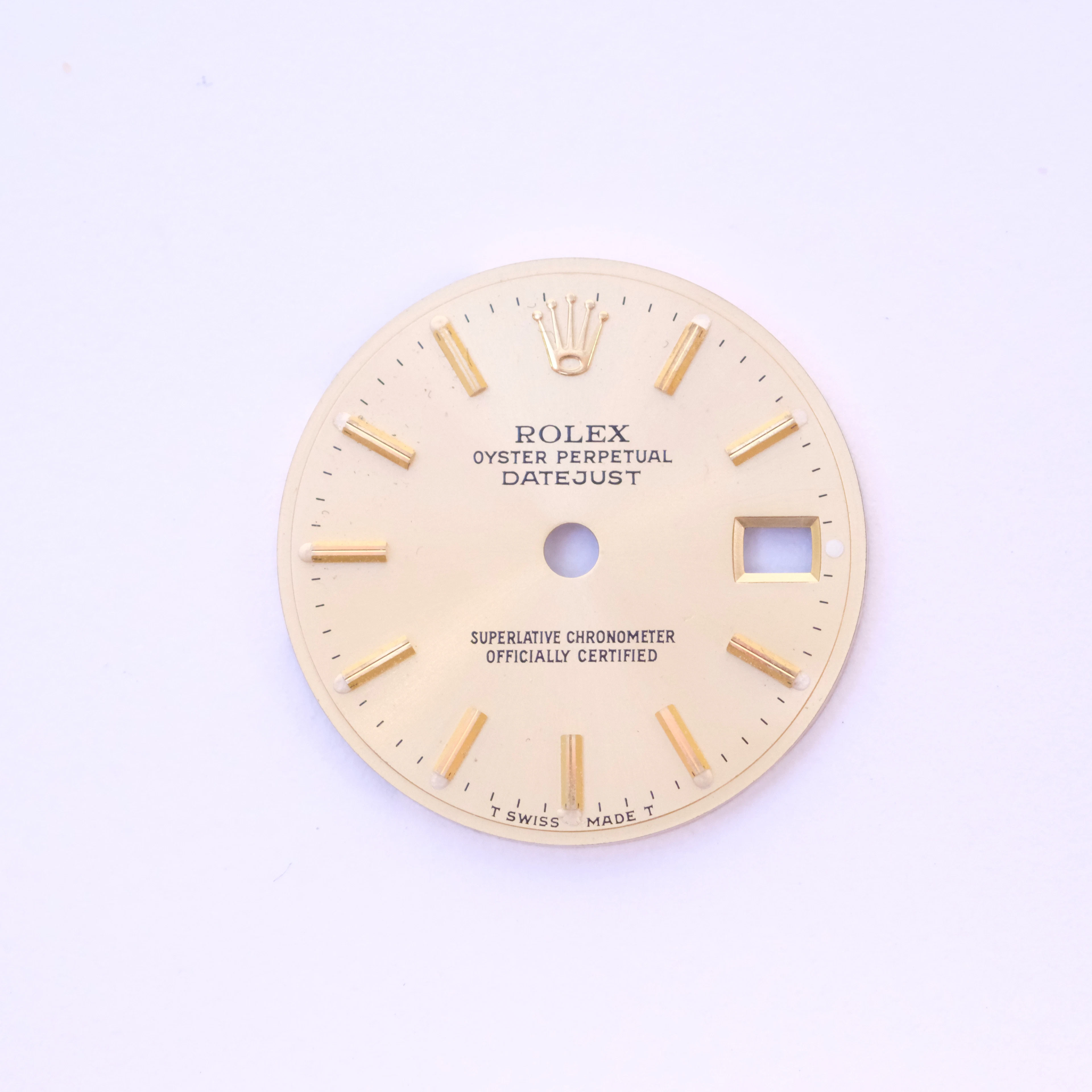 ROLEX, URTAVLA SAMT GLAS, DAMARMBANDSUR.