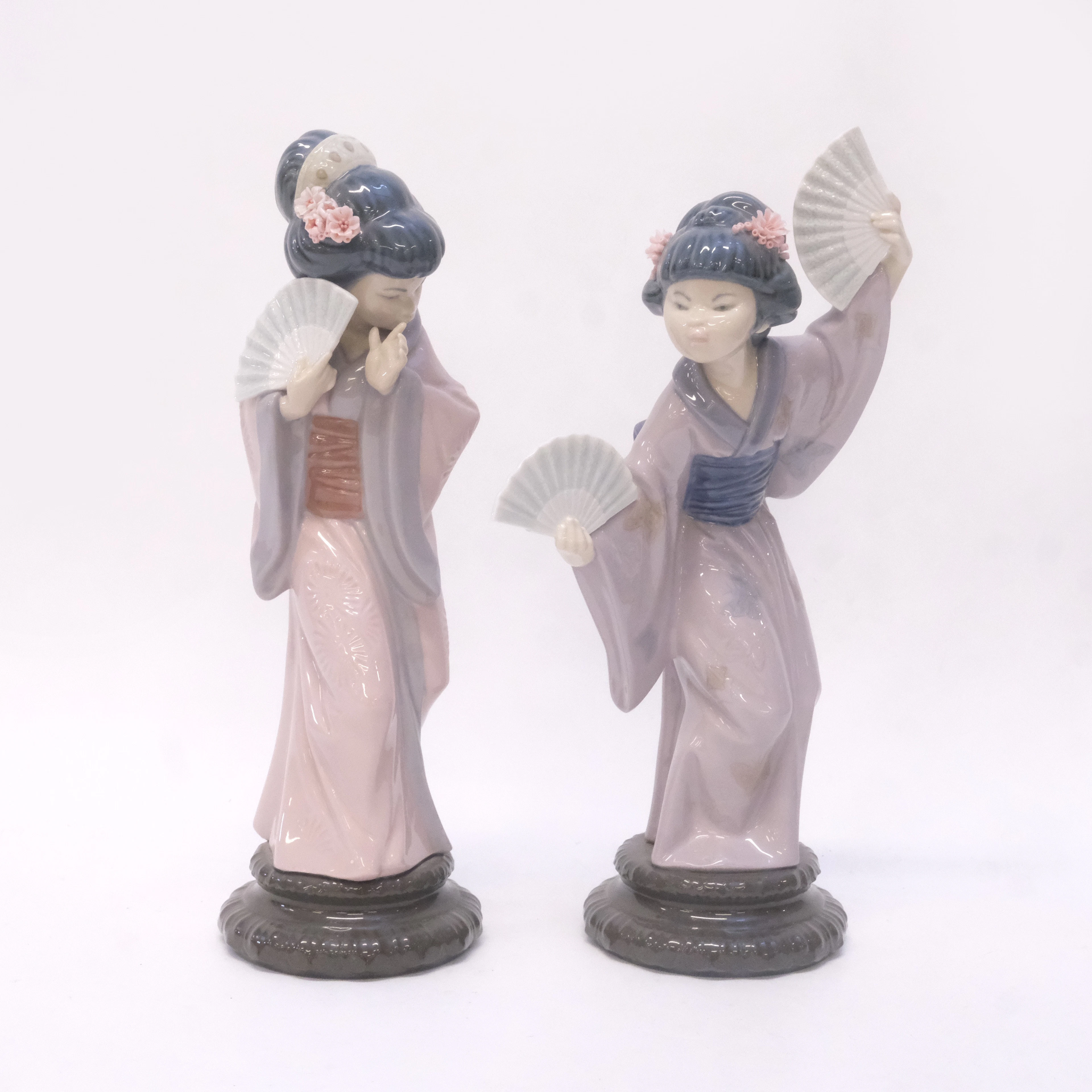 LLADRO, TVÅ FIGURINER.