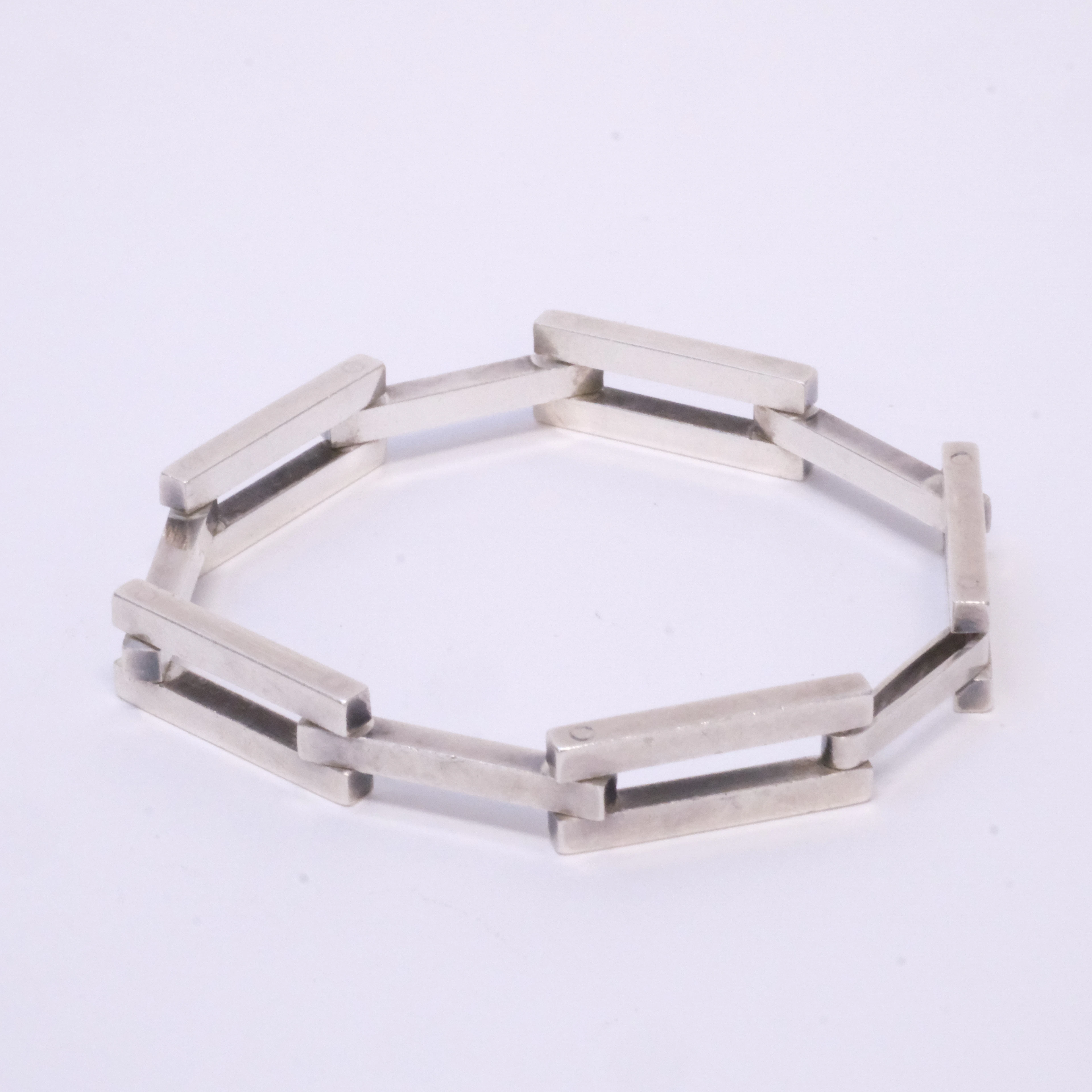 ELON ARENHILL. ARMBAND, SILVER, MALMÖ 1965.